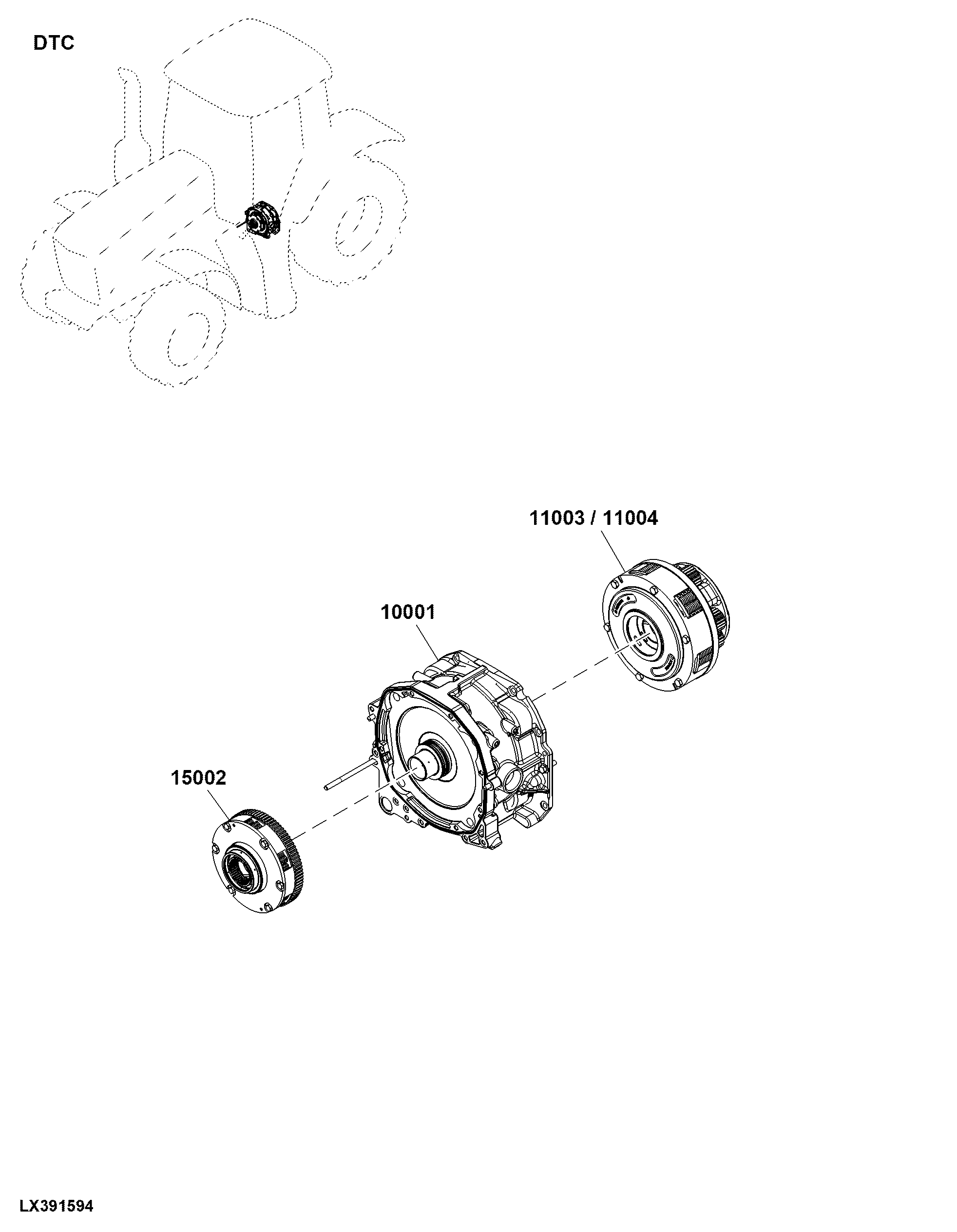 DTC Clutch Module and Assemblies
