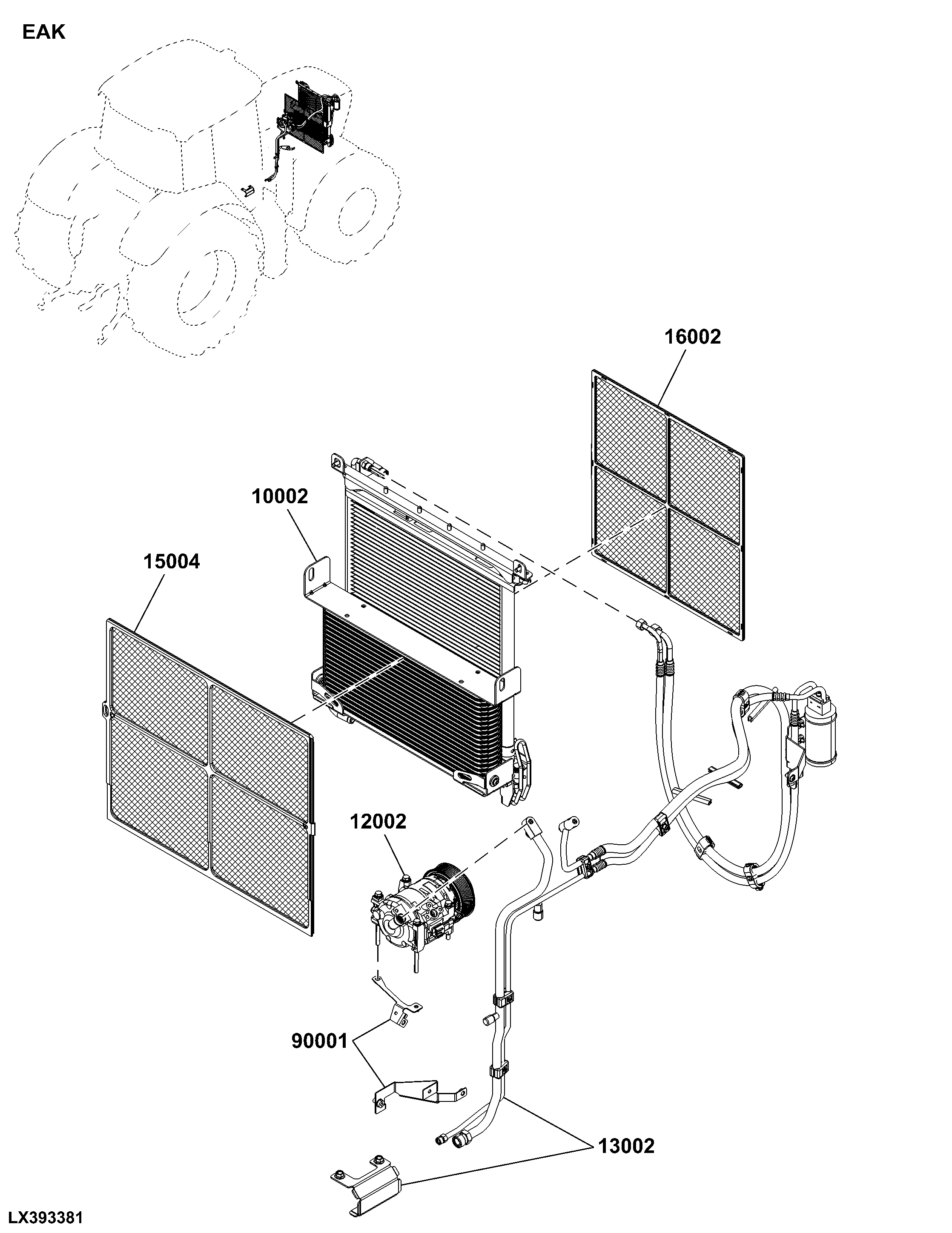 EAK Air Conditioning System, Engine Auxiliaries Related