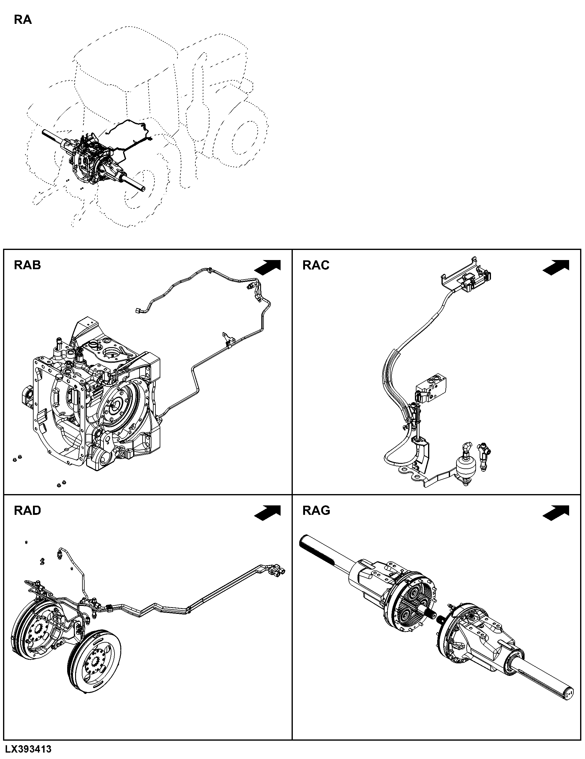 RA Rear Axle
