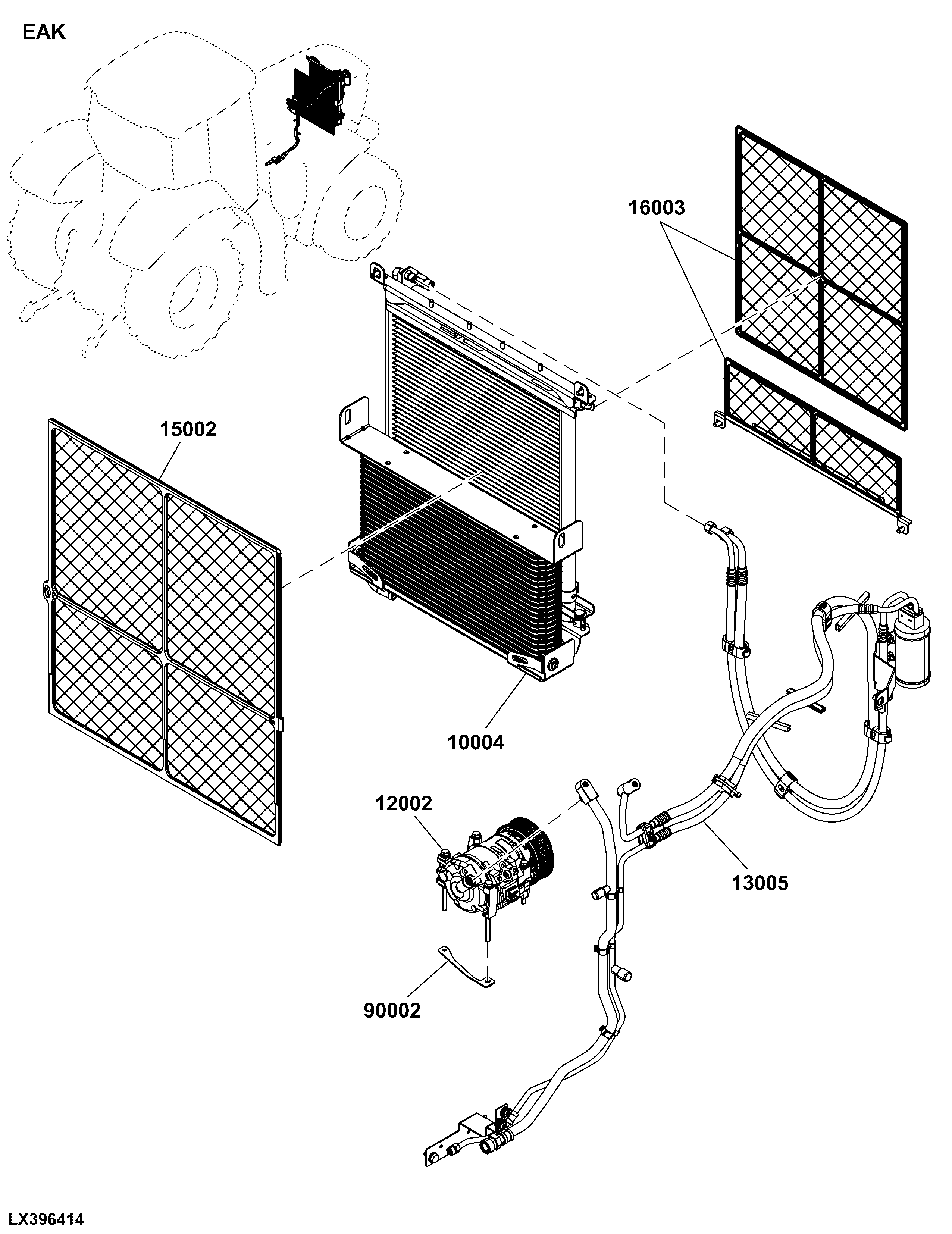 EAK Air Conditioning System, Engine Auxiliaries Related