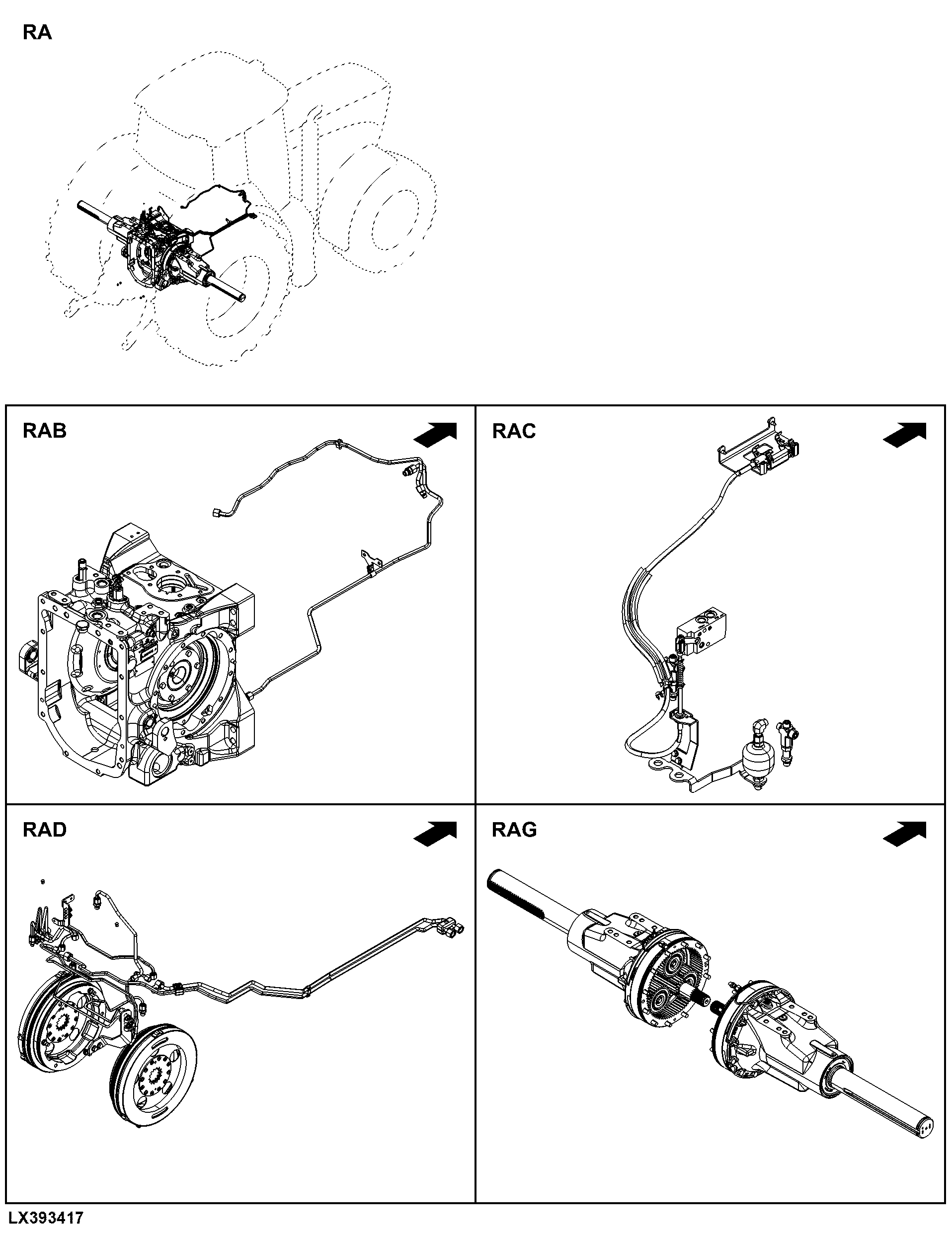 RA Rear Axle