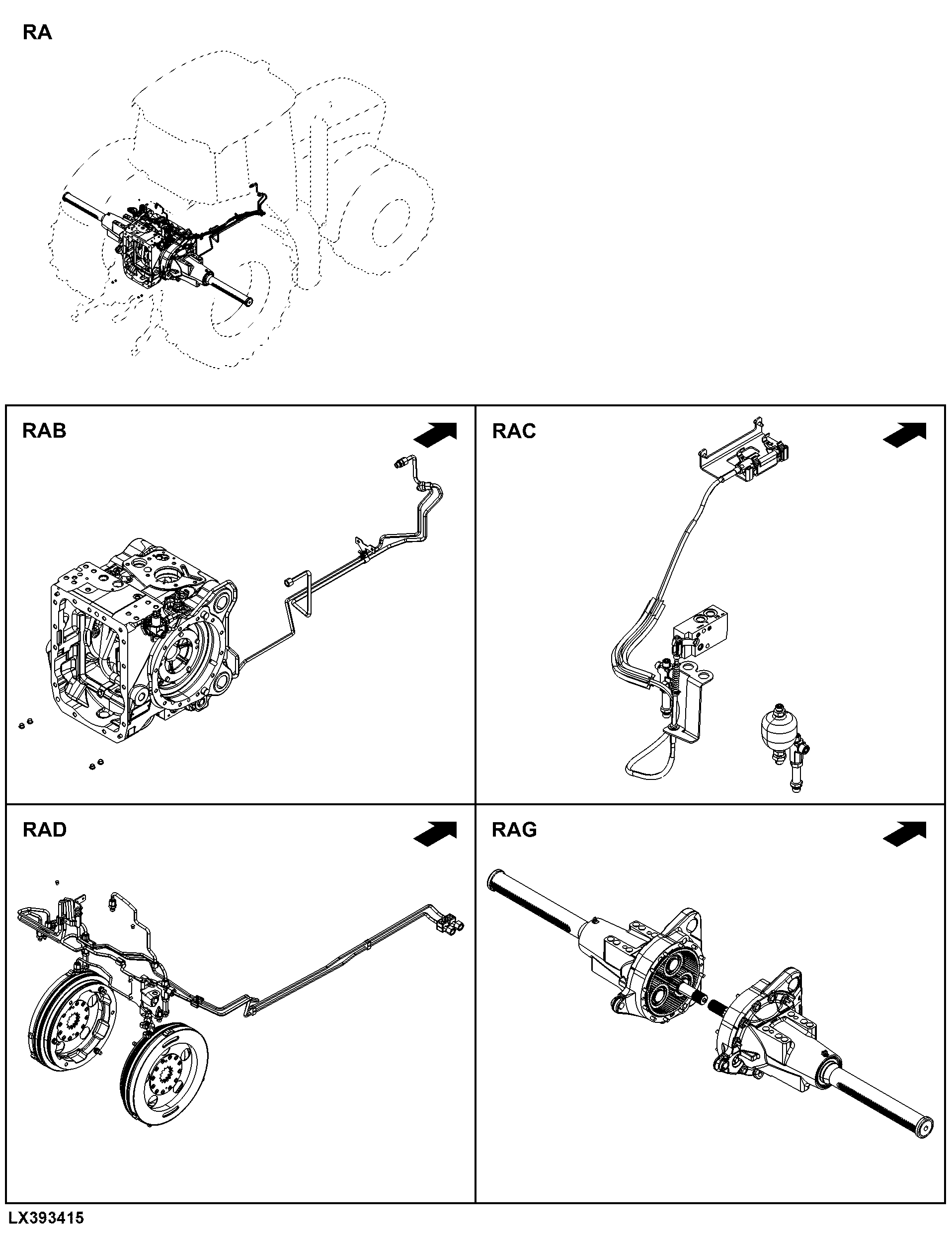 RA Rear Axle