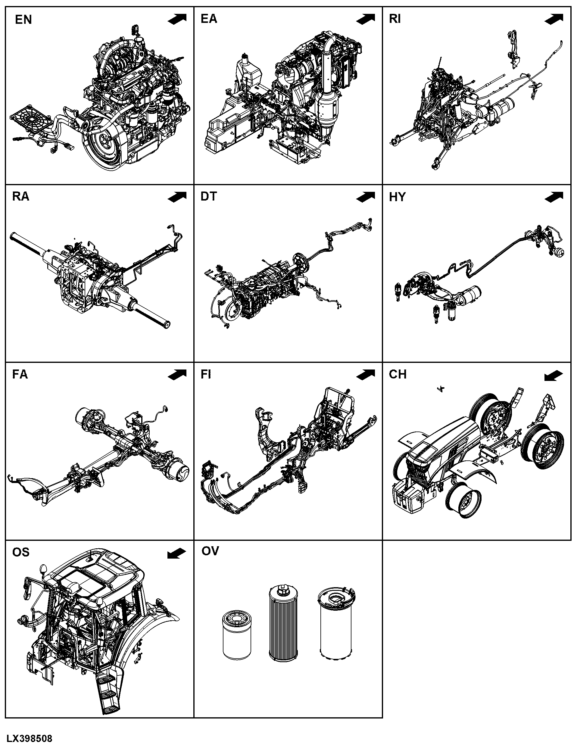 6145M Tractor (Europe Edition, Engine SN: 4045UXXXXXX)(Final Tier 4/Stage IV/Stage V)(MY20- )