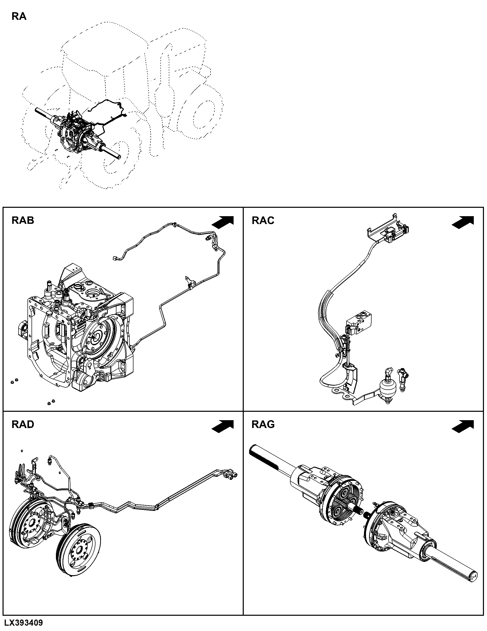 RA Rear Axle