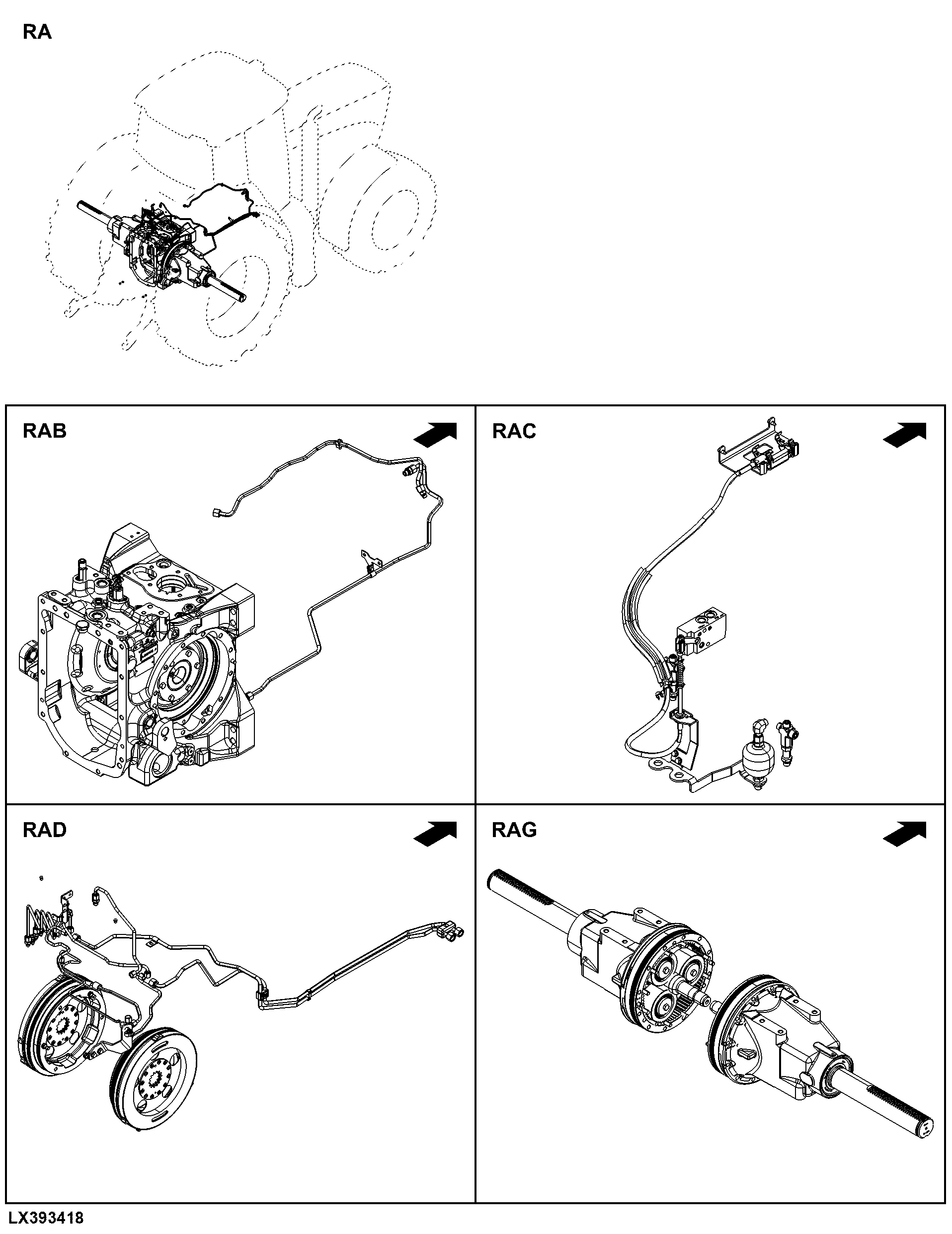 RA Rear Axle
