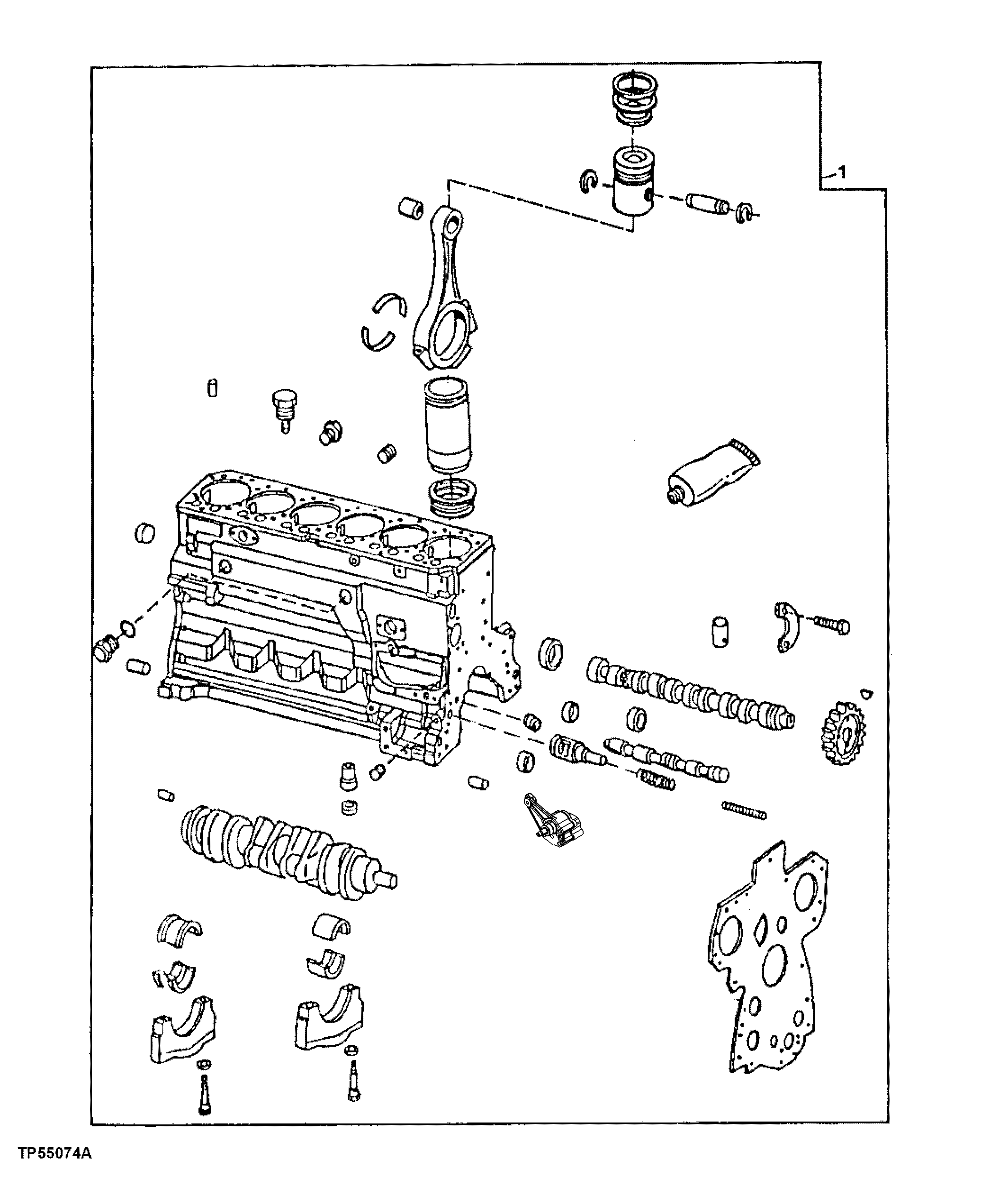 9901 Engine Short Block