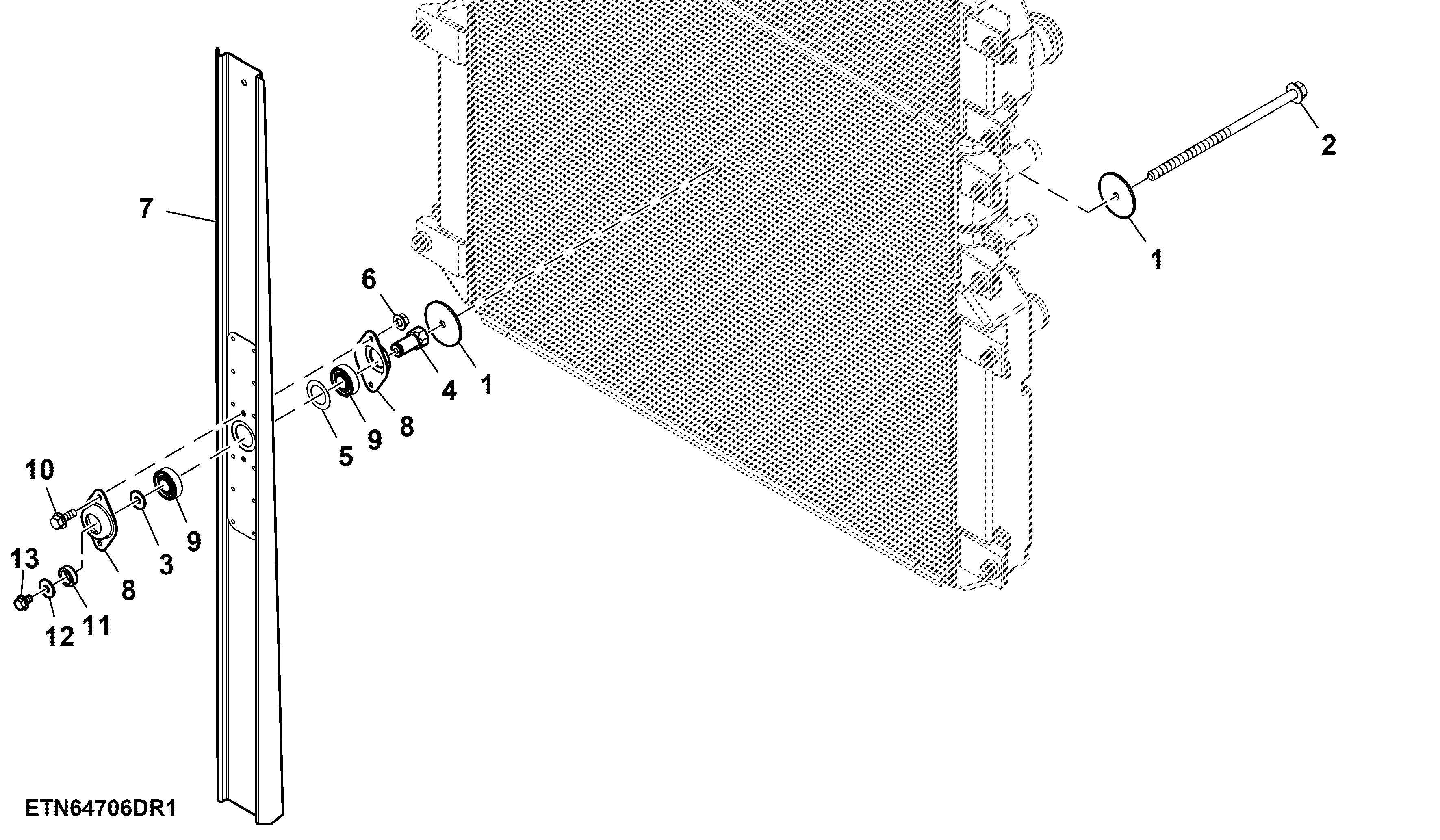 Blade, Cooling Core Propeller, Interim Tier 4