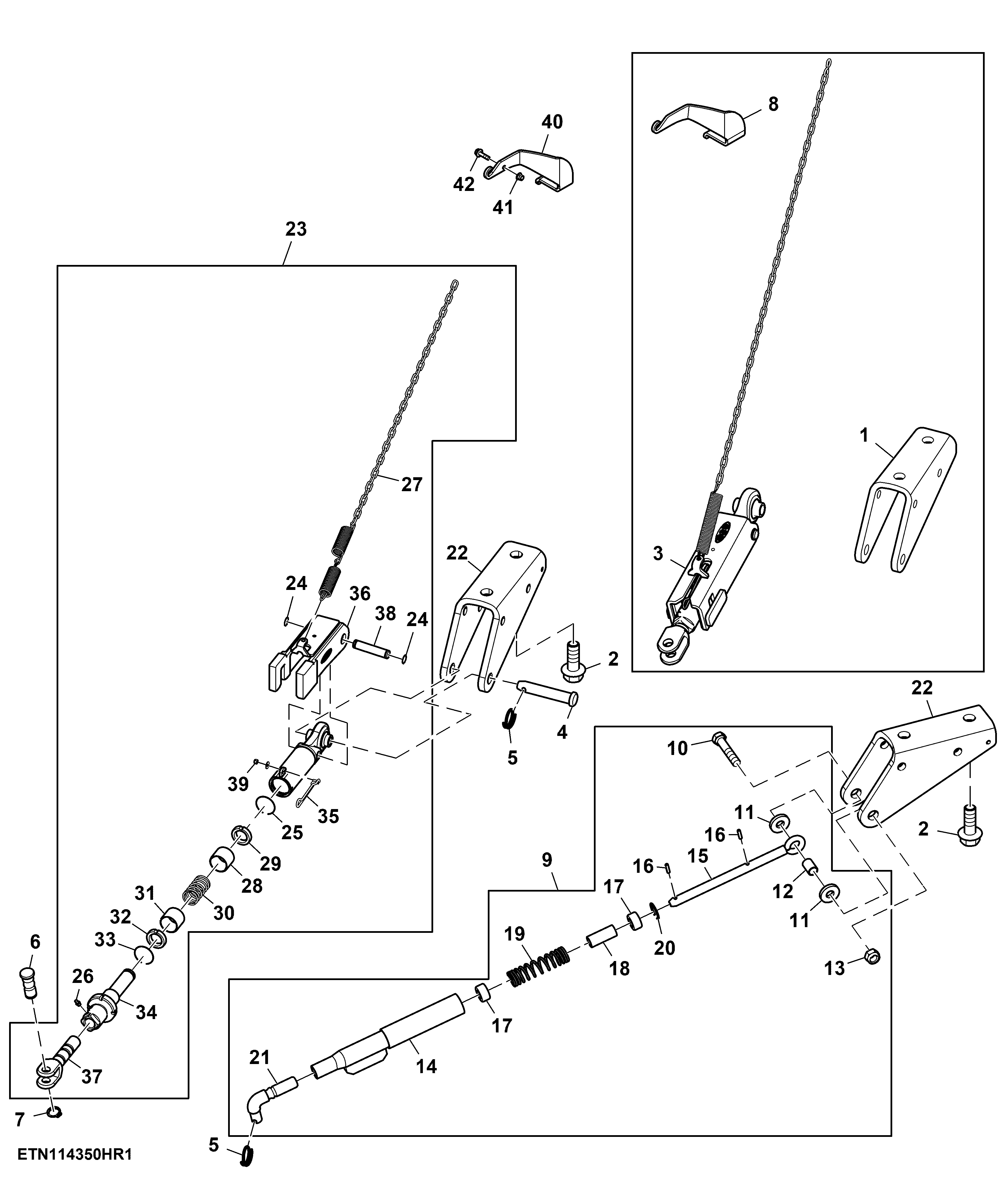Stabilizer Bar, Automatic, W/ Holder, W/ Cab Suspension