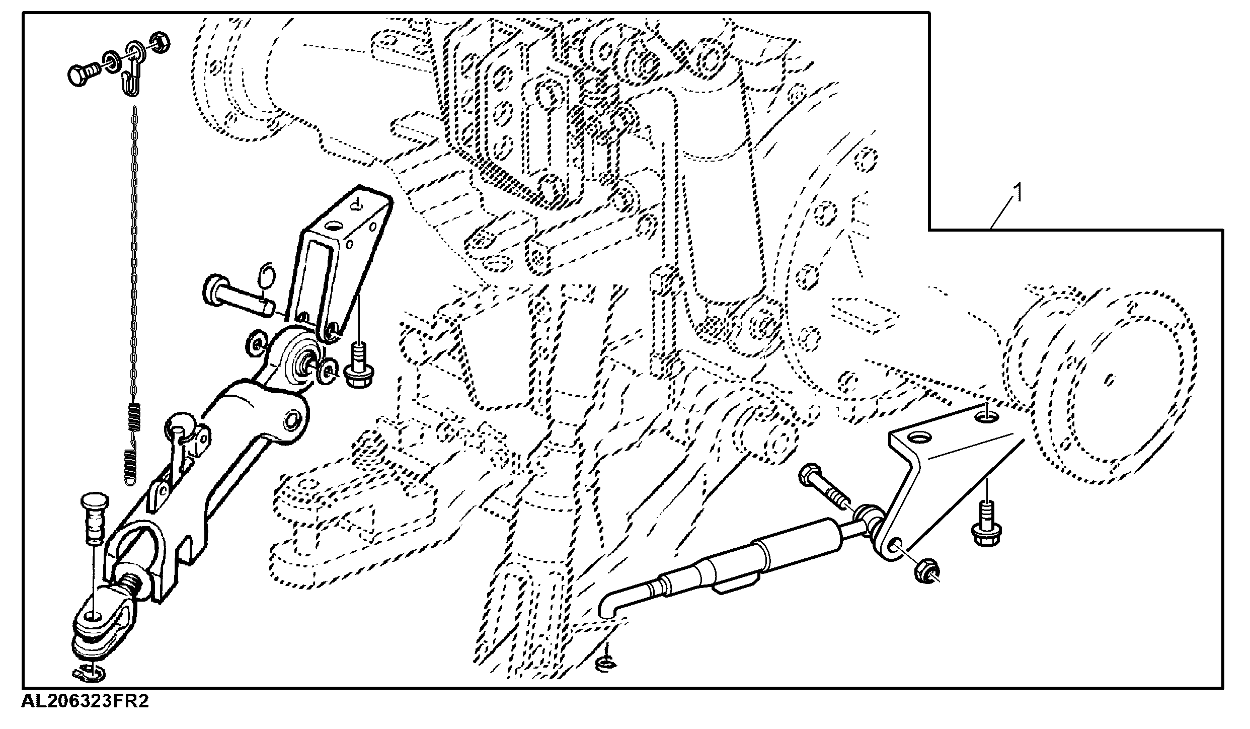 AUTOMATIC STABILIZER BAR - FIELD INSTALLATION KIT