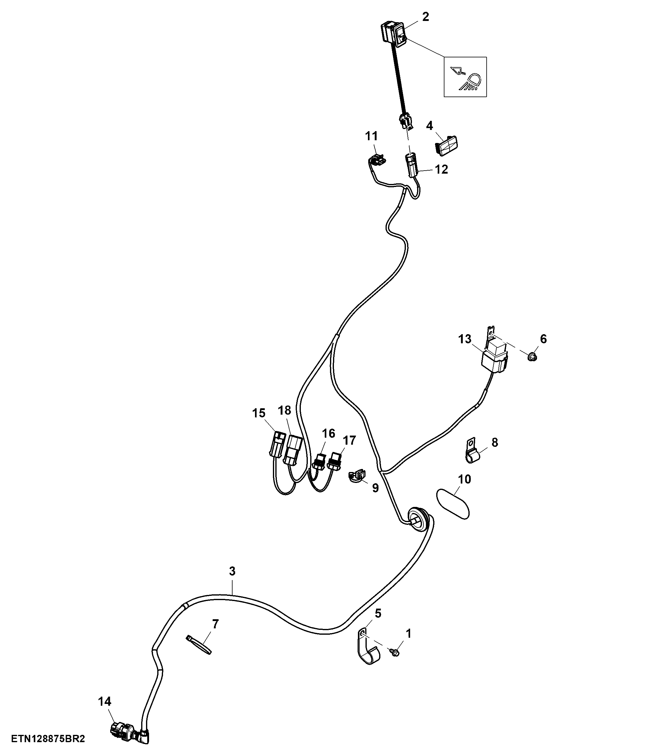 Switch, Loader, W/O Quick Unlatch Function, W/ Loader Lights