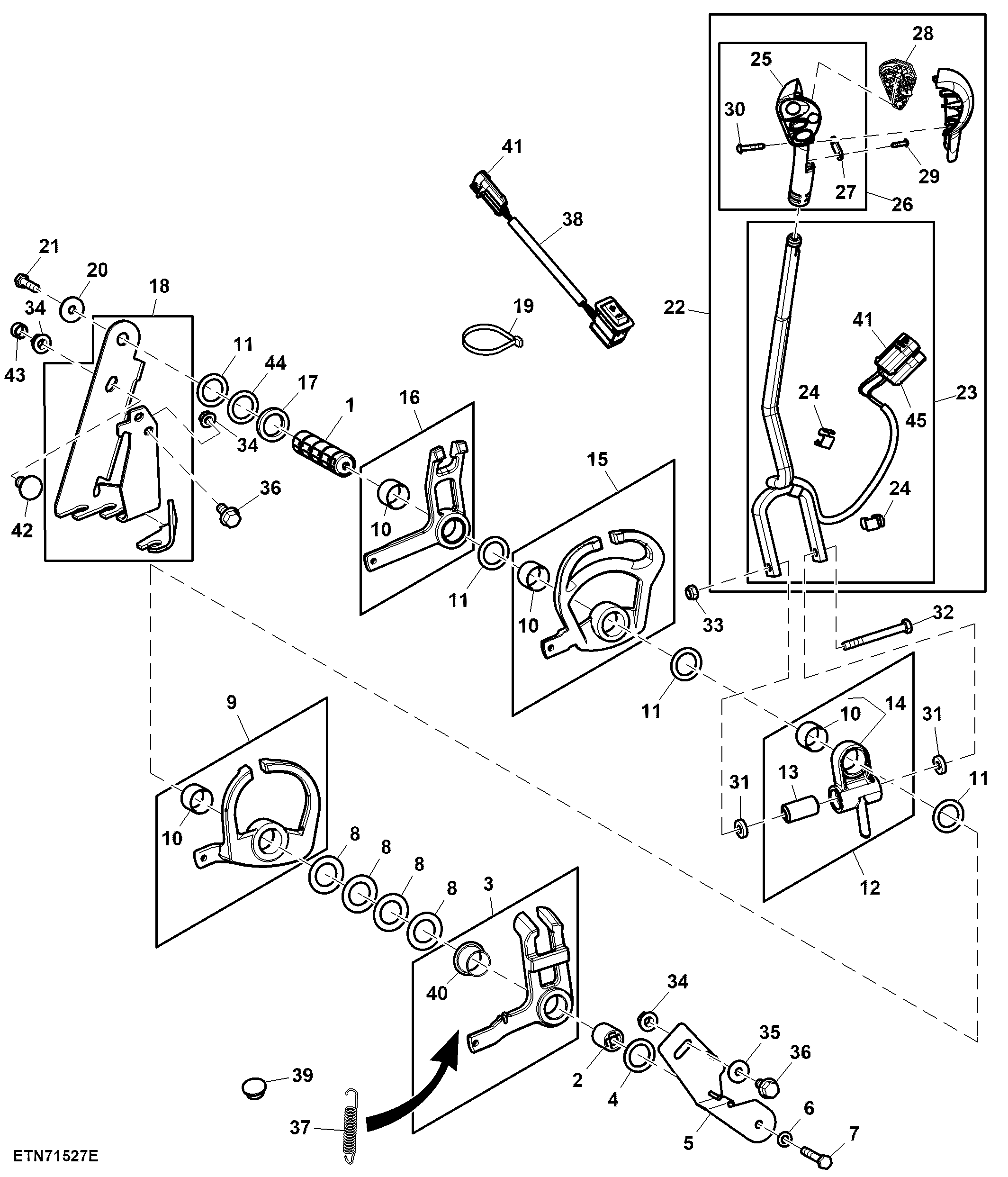 Range Shift, AutoQuad™ PLUS, W/ 5/6-Ranges, W/ Hand Clutch