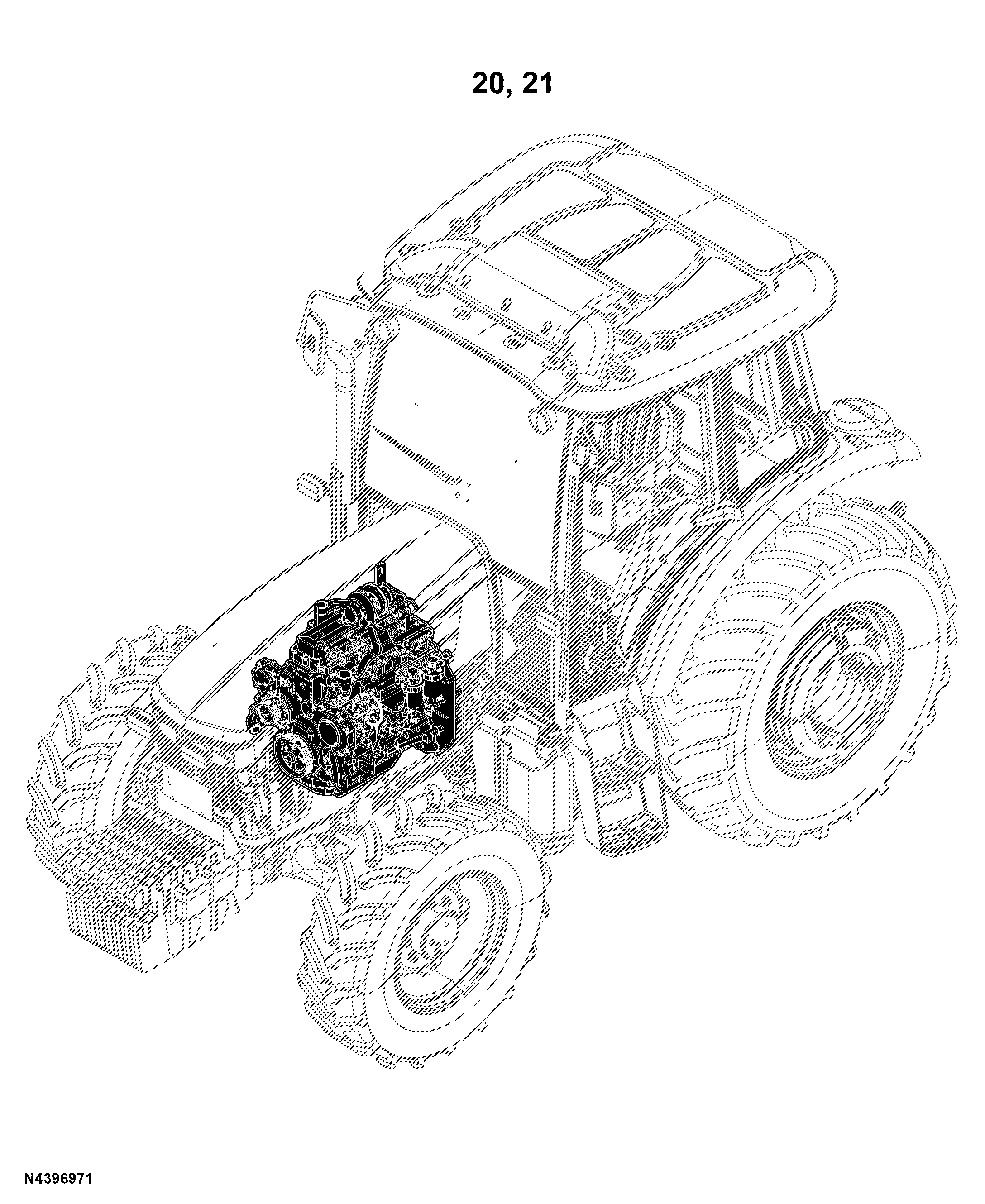 5090E Tractor (PIN: 1N45090E)(Cab)(Worldwide Edition)