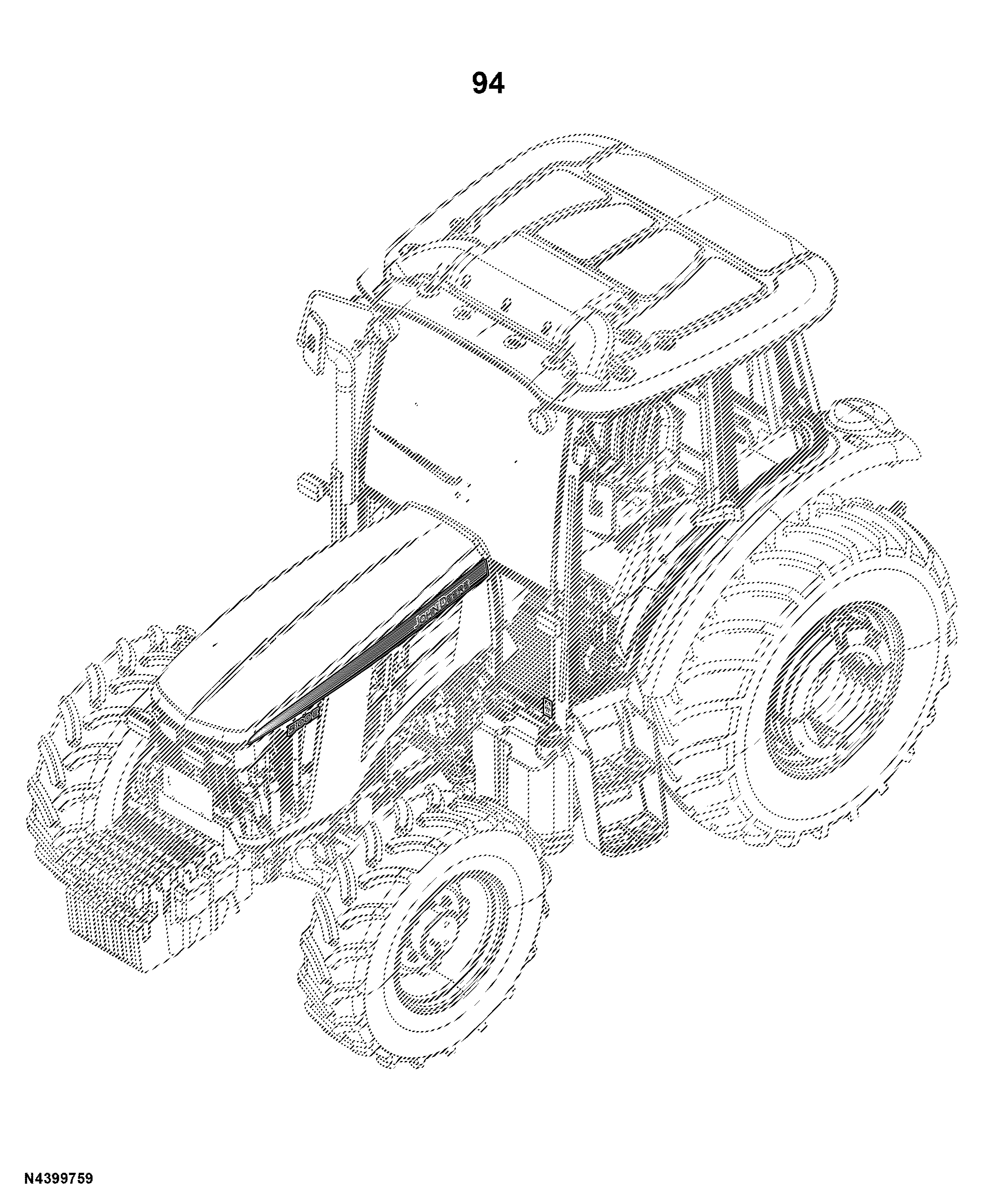 5090E Tractor (PIN: 1N45090E)(Cab)(Worldwide Edition)