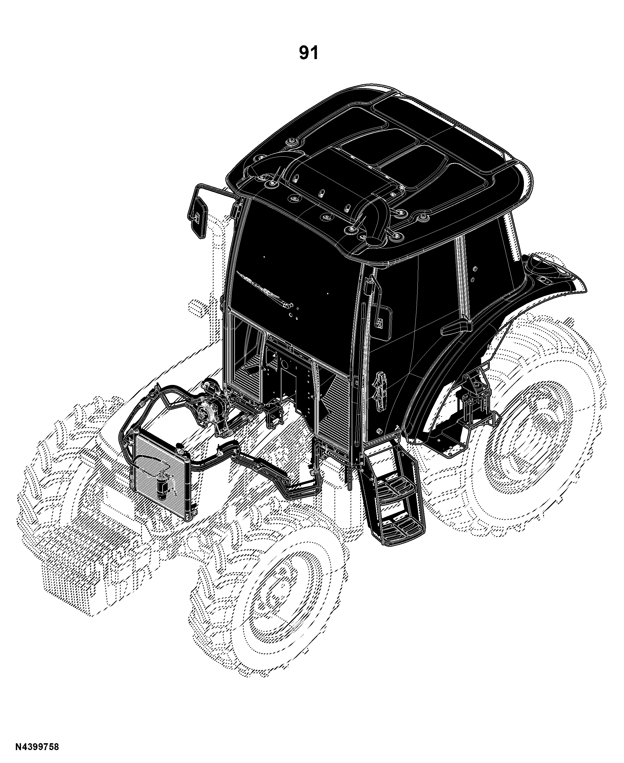 5090E Tractor (PIN: 1N45090E)(Cab)(Worldwide Edition)