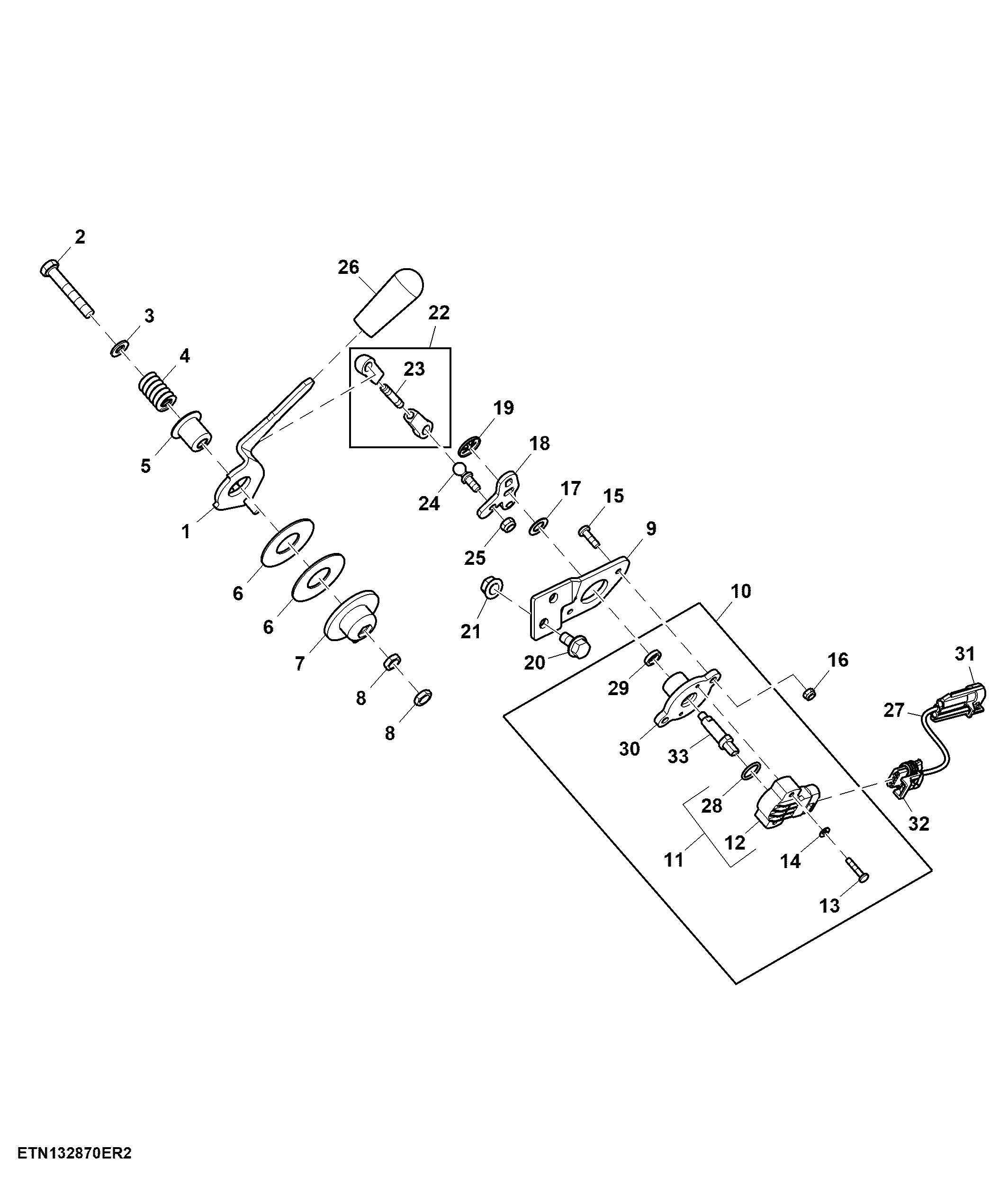 Electronic Speed Control, W/ Multi Function Lever Installation