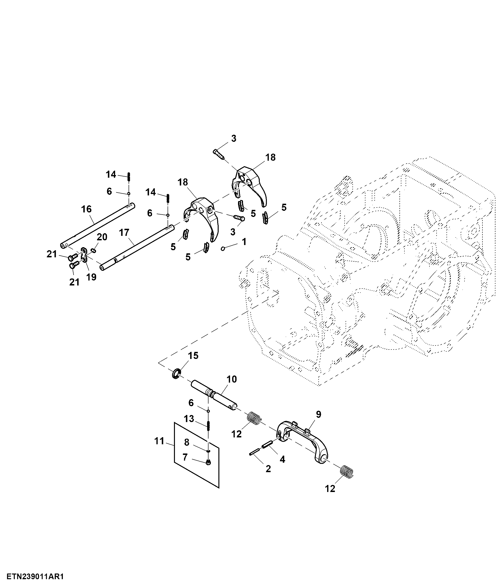 Speed Shifter, SyncShuttle™ Plus , W/O Clutch Interlock