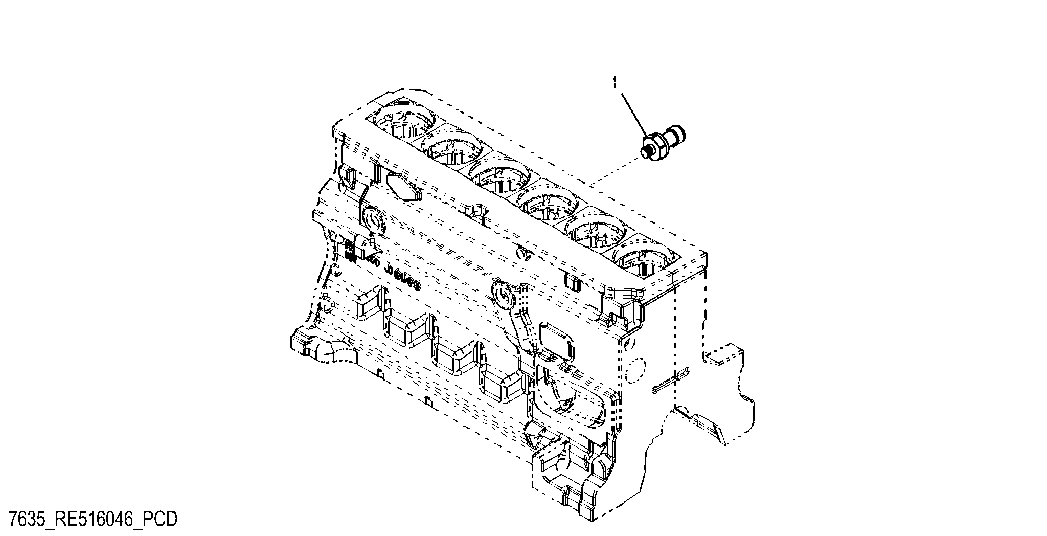 7635 Oil Pressure Switch