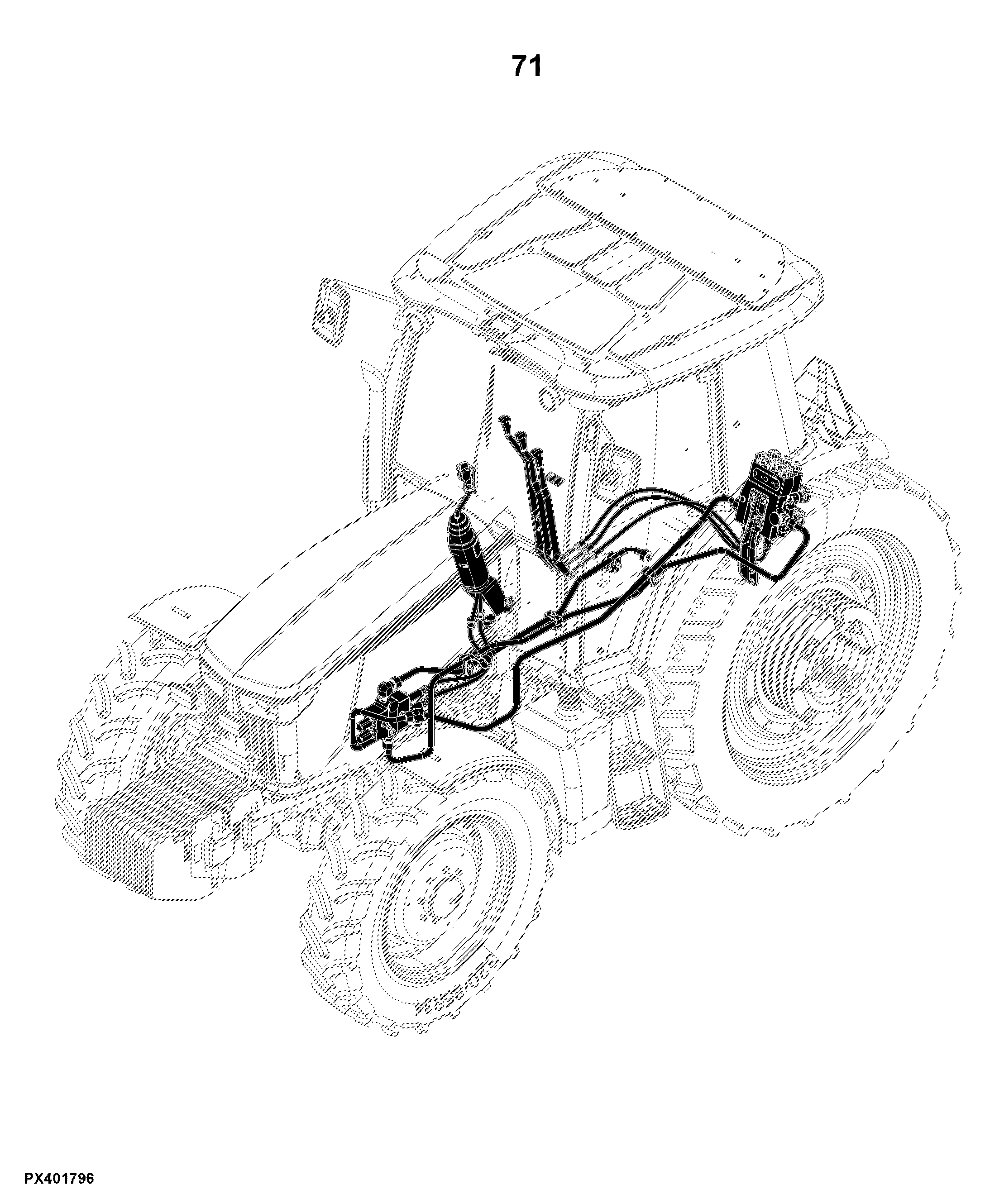 6403 Tractor (PIN: 1P06403**L0040001- )(Worldwide Edition)