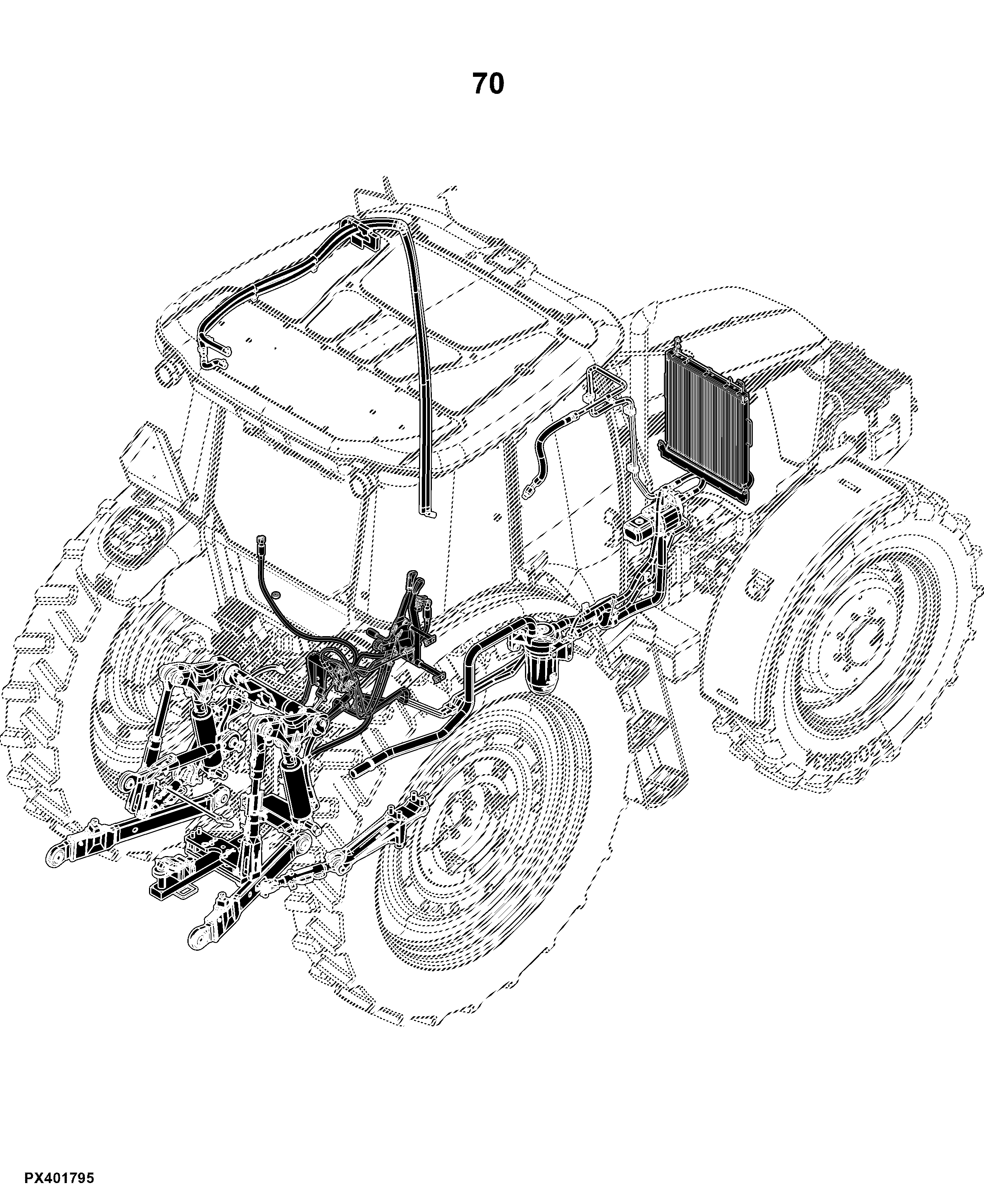 6403 Tractor (PIN: 1P06403**L0040001- )(Worldwide Edition)