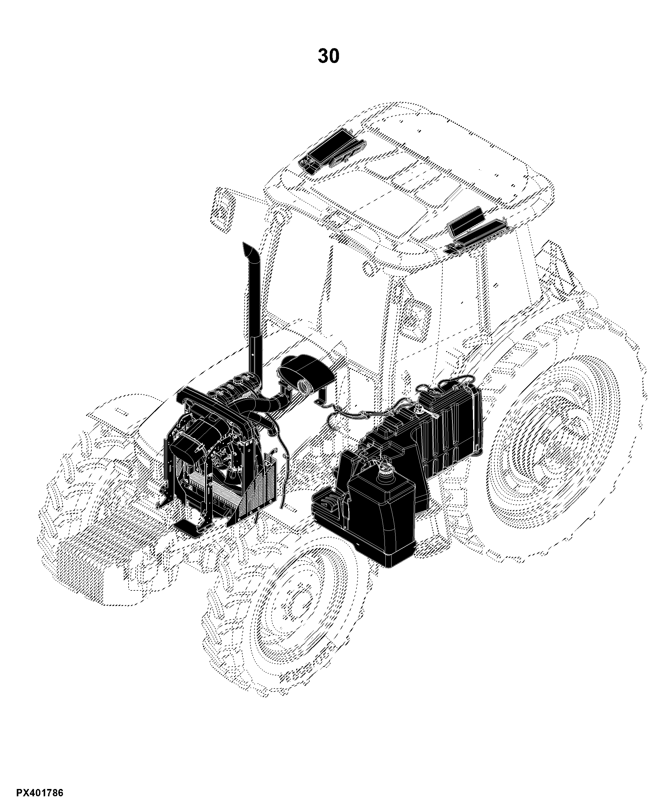 6403 Tractor (PIN: 1P06403**L0040001- )(Worldwide Edition)