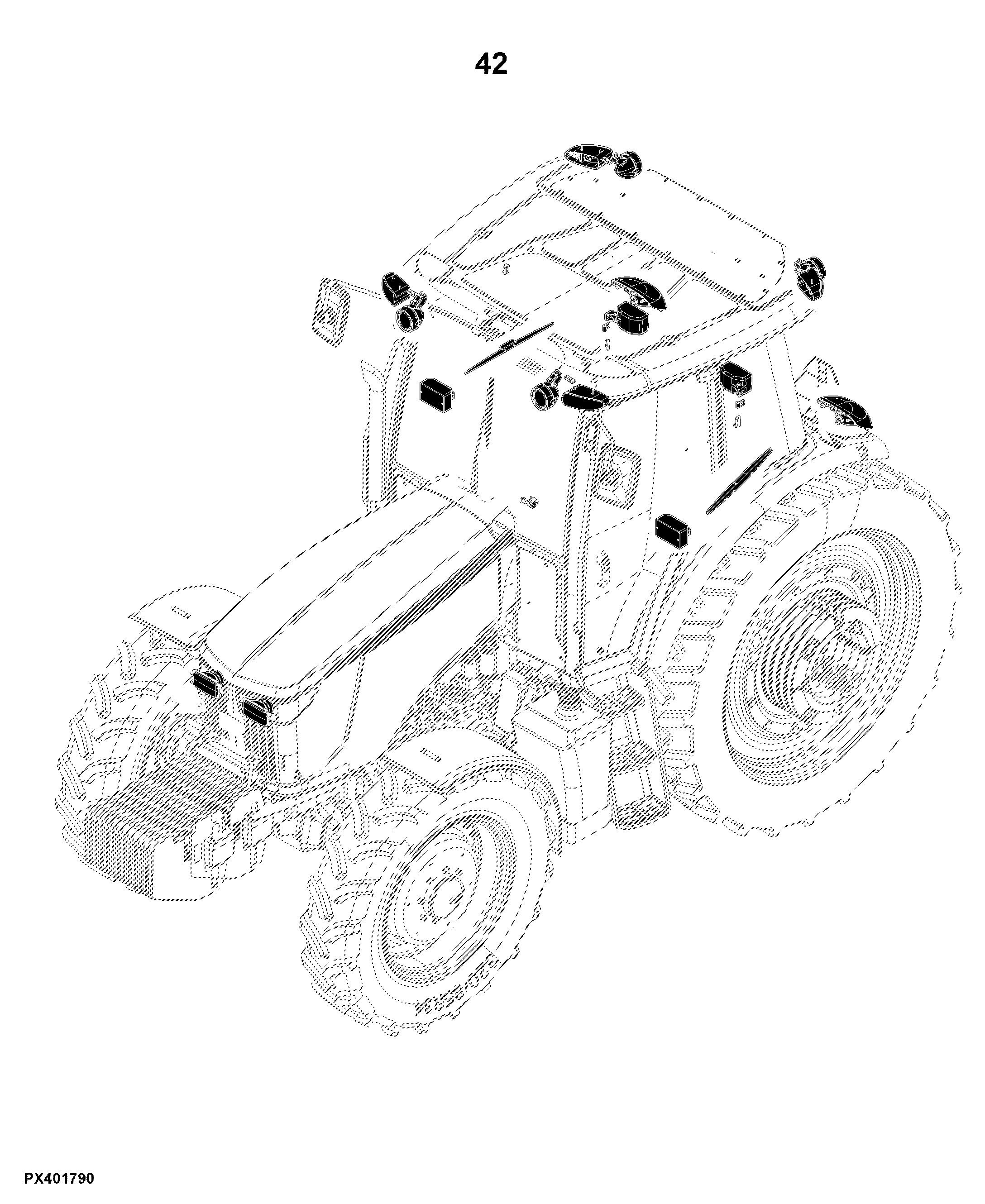 6403 Tractor (PIN: 1P06403**L0040001- )(Worldwide Edition)