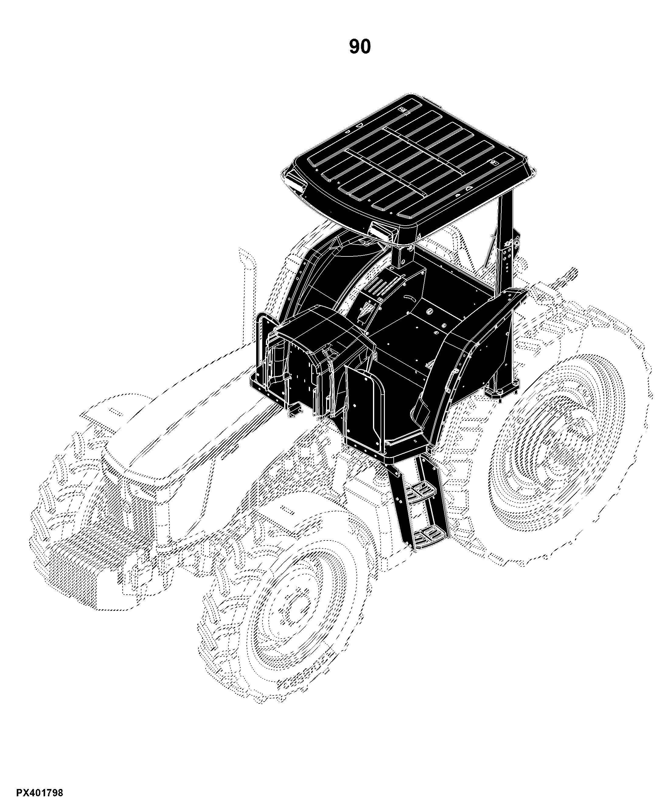 6403 Tractor (PIN: 1P06403**L0040001- )(Worldwide Edition)