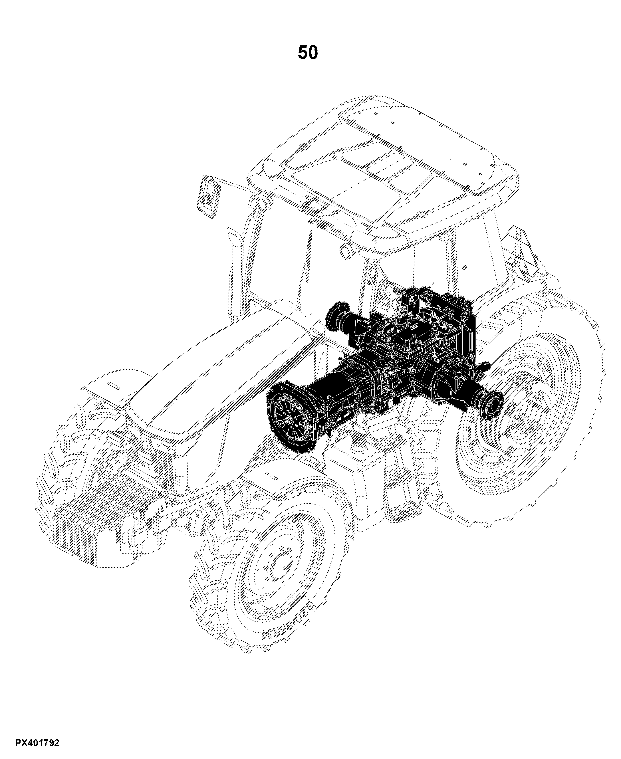 6403 Tractor (PIN: 1P06403**L0040001- )(Worldwide Edition)