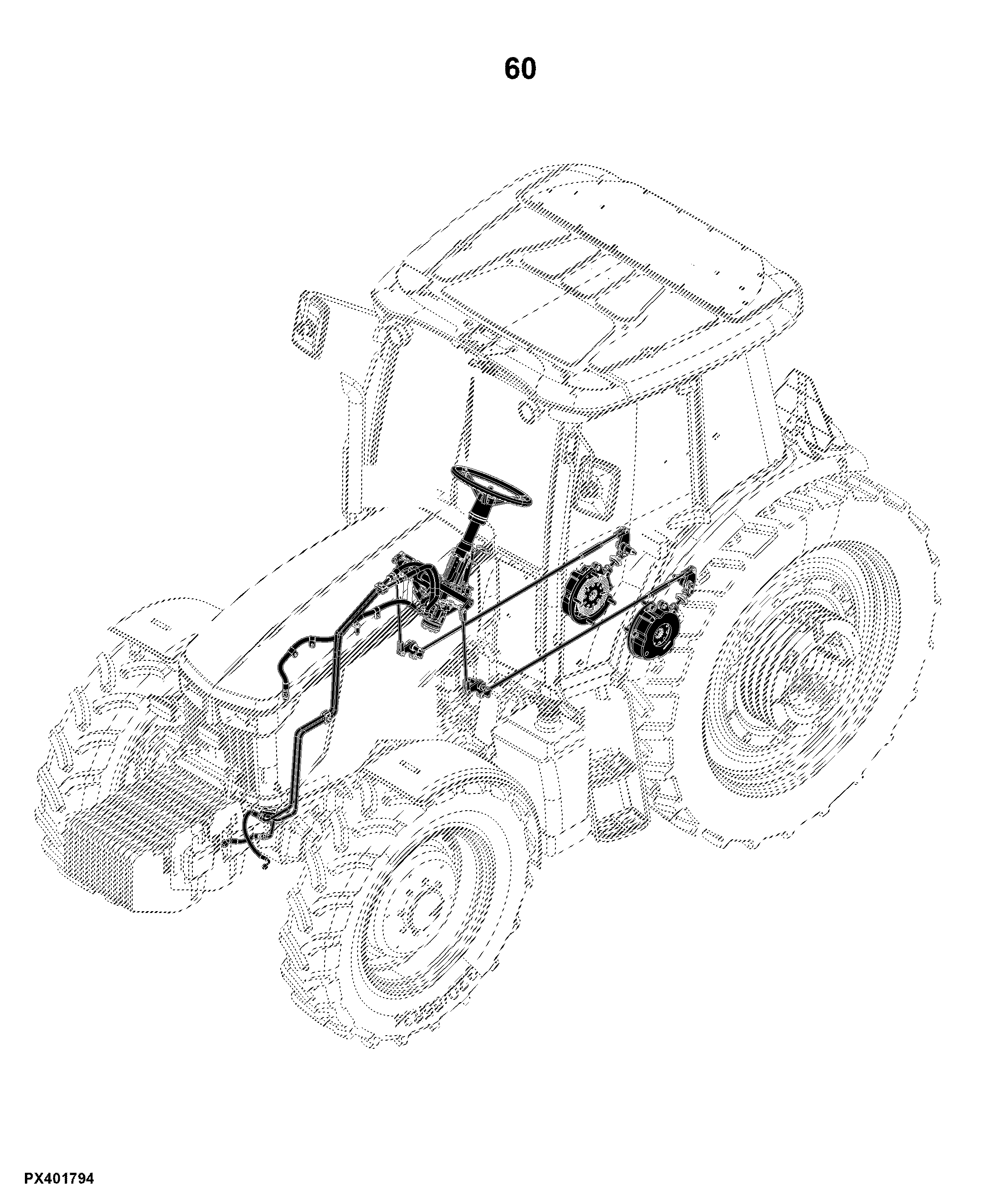 6403 Tractor (PIN: 1P06403**L0040001- )(Worldwide Edition)