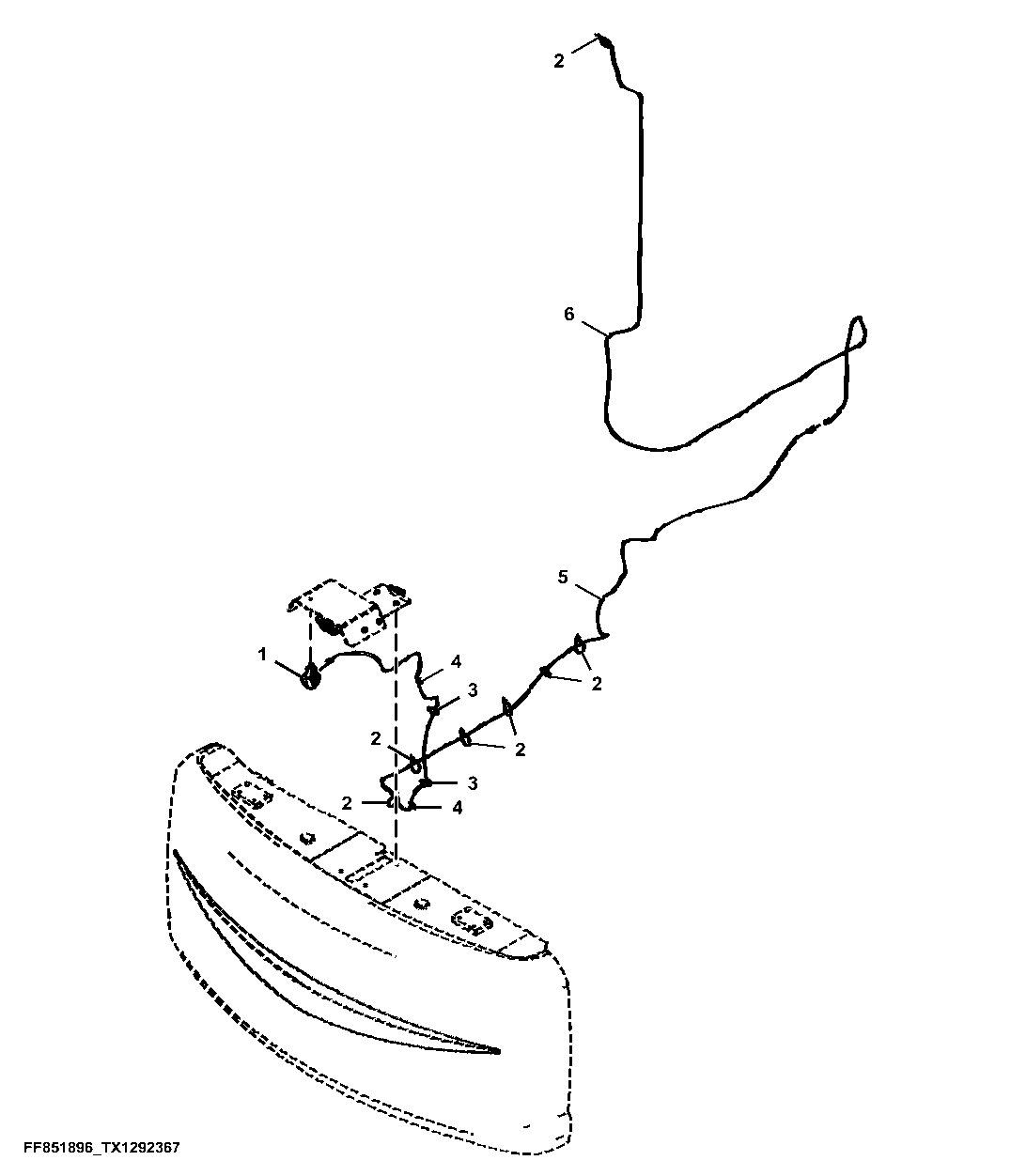 Rear Camera Light, LED, Log Loader