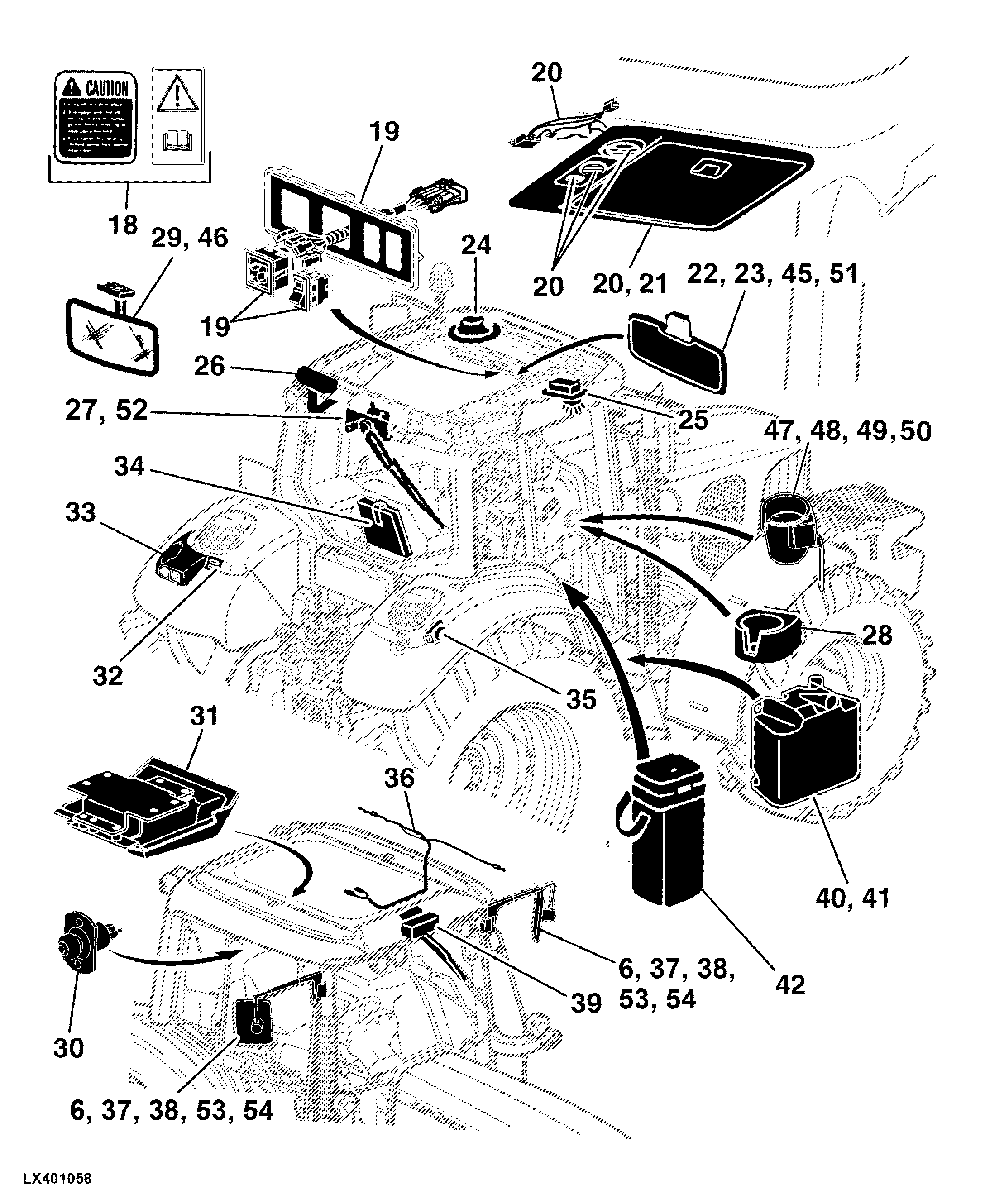 93 Operators Station, Controls And Accessories