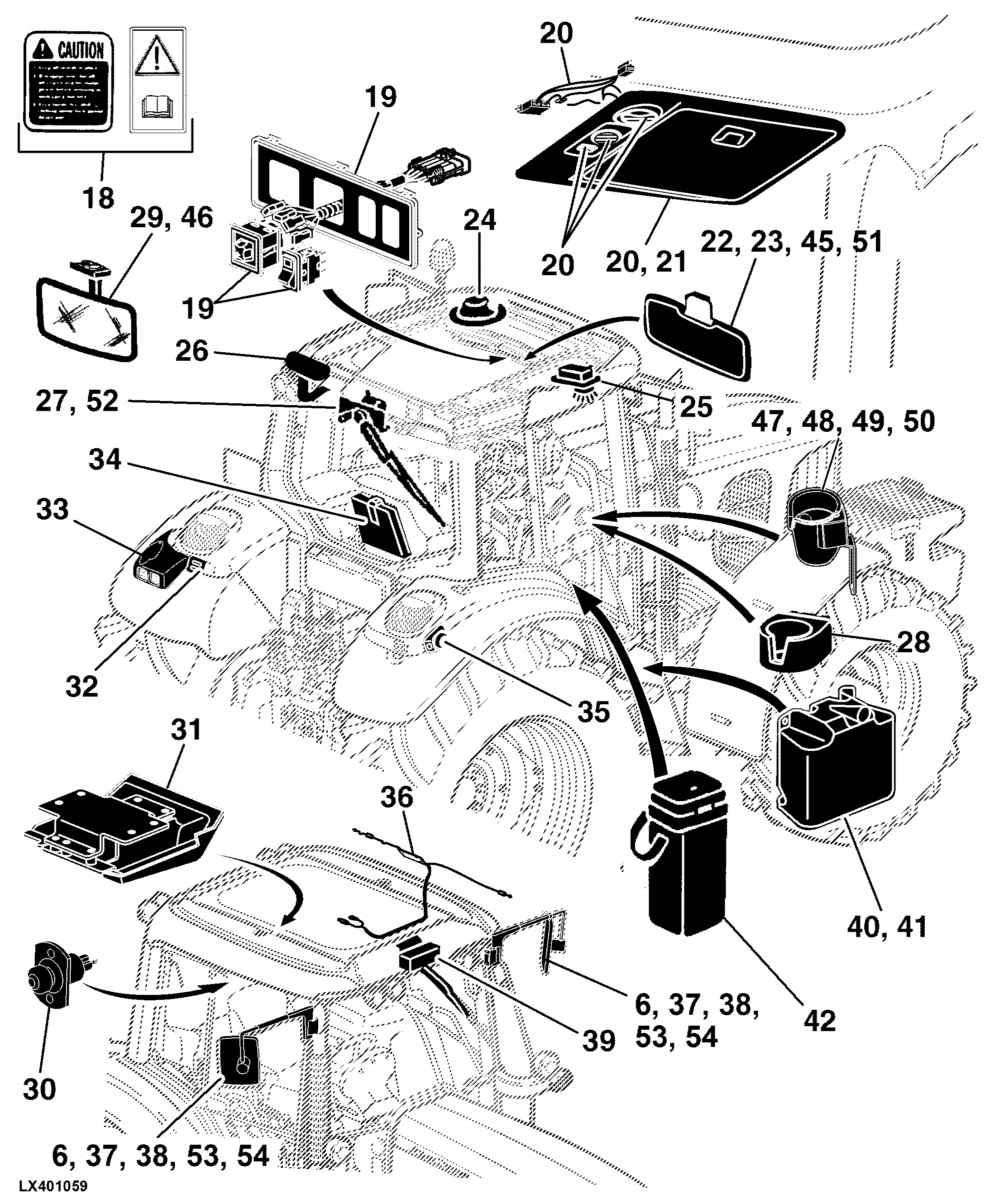 93 Operators Station, Controls And Accessories