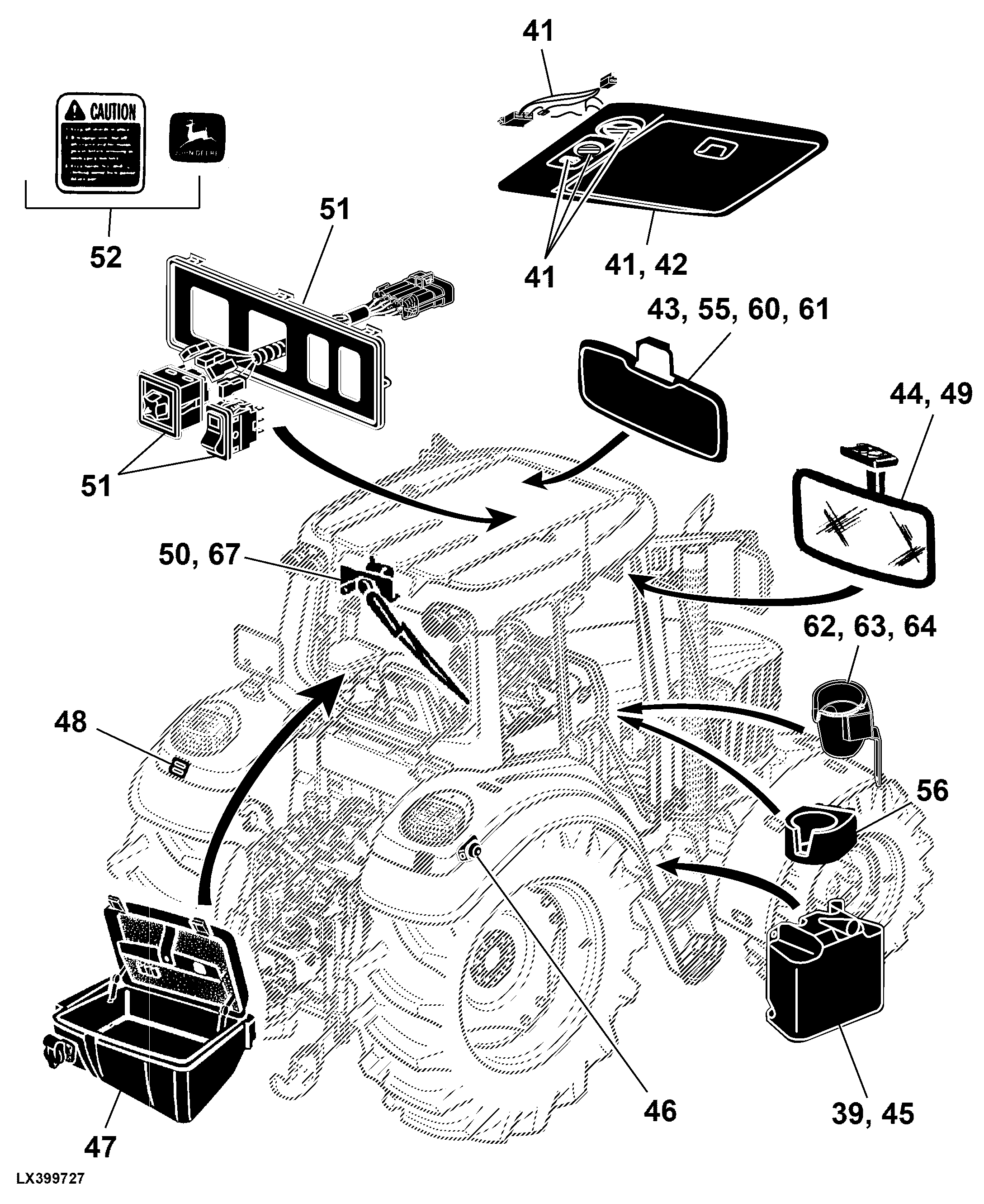 93 OPERATORS STATION, CONTROLS AND ACCESORIES