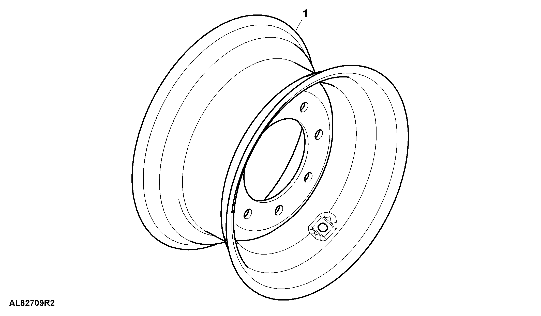 Steel Disk Front Wheels, 2 Position, 8LBX15