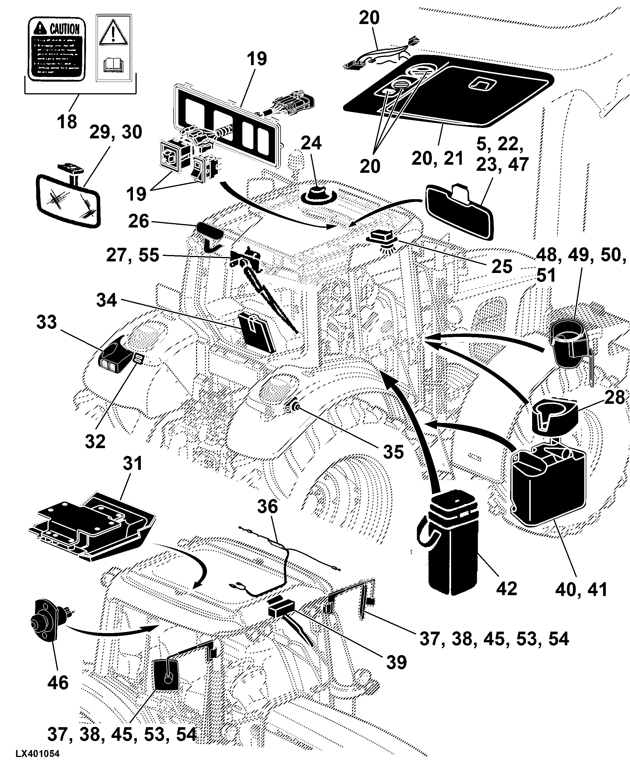 93 Operators Station, Controls And Accessories