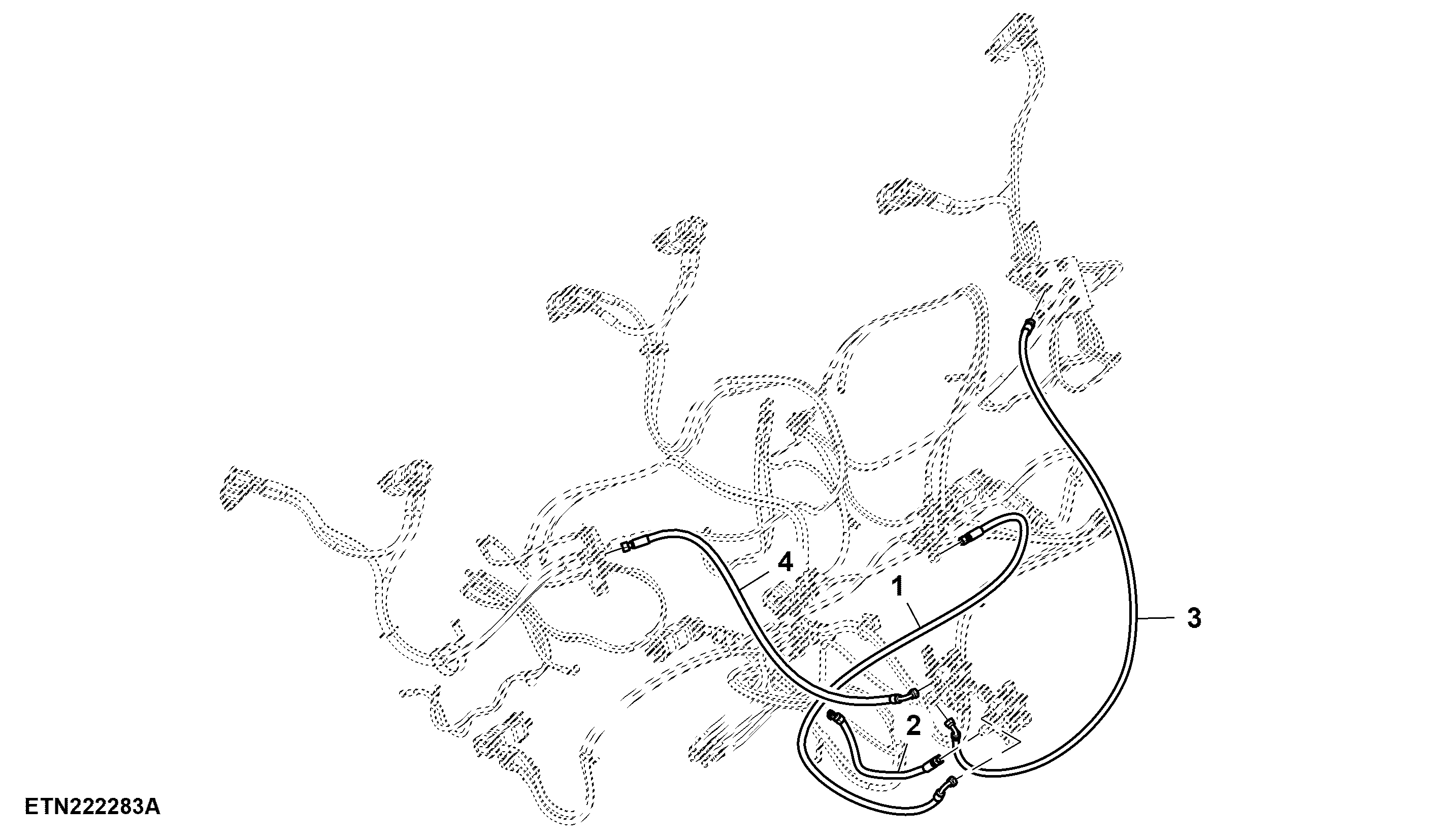 Front Feed Valve Hoses