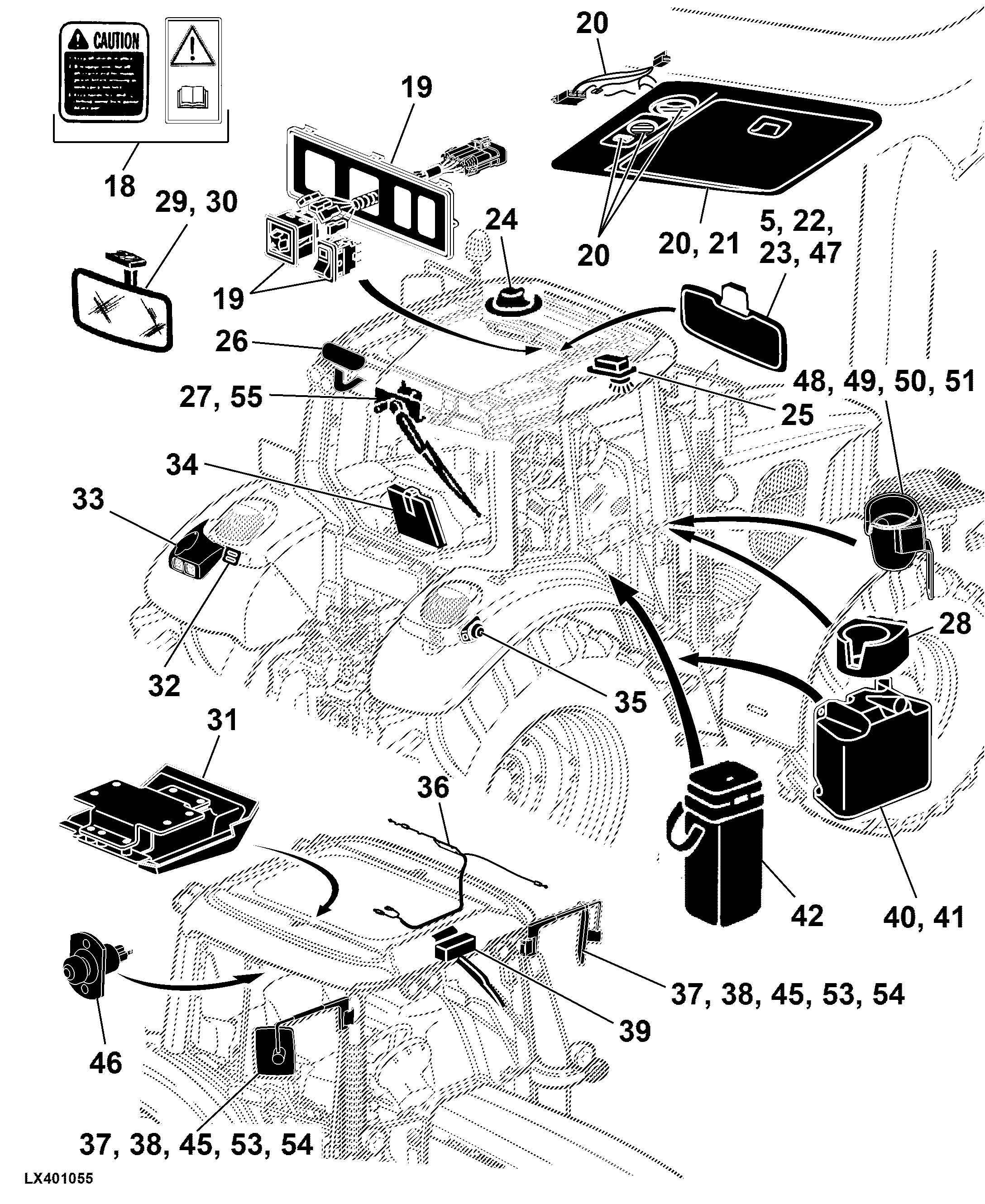 93 Operators Station, Controls And Accessories