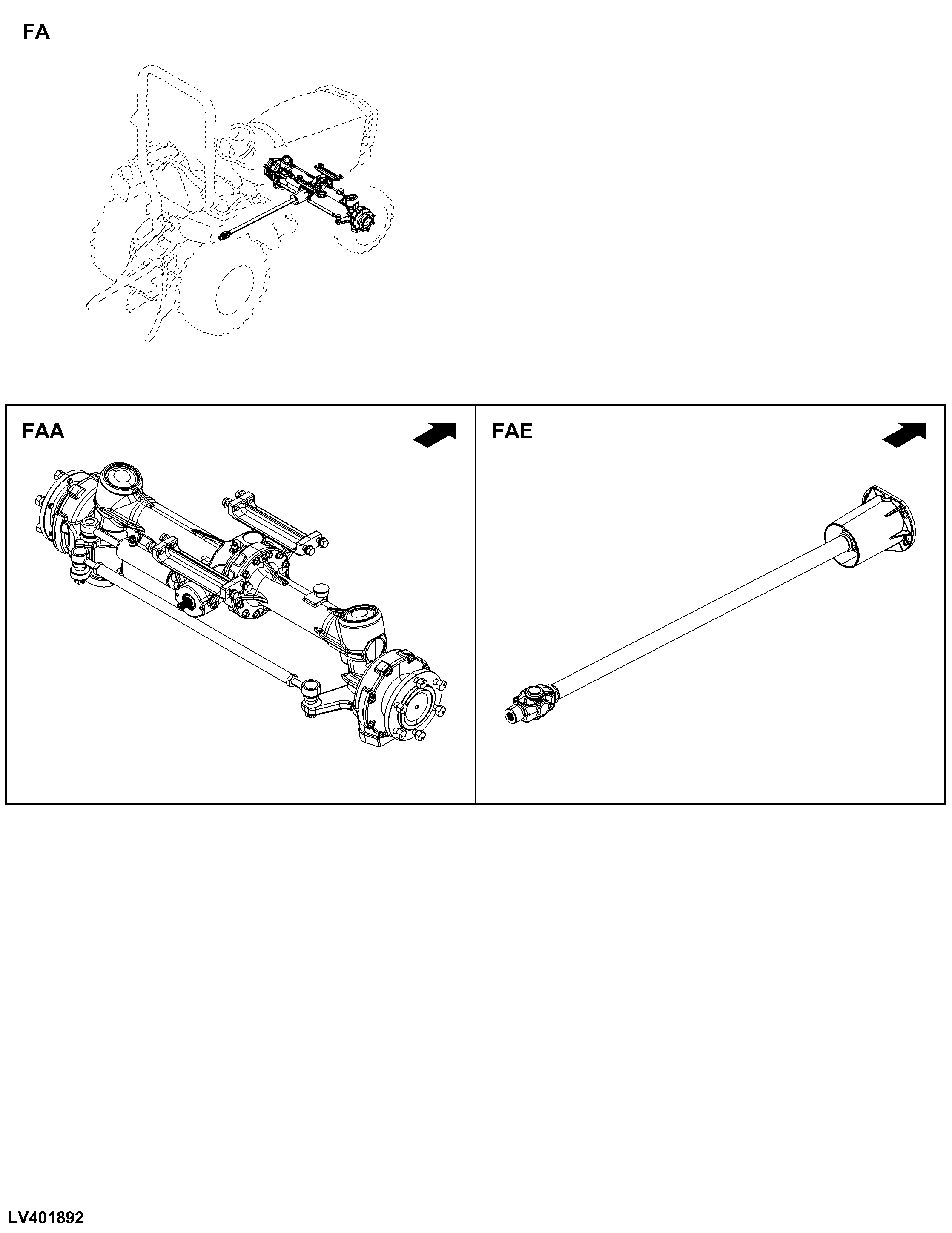 FA Front Axle