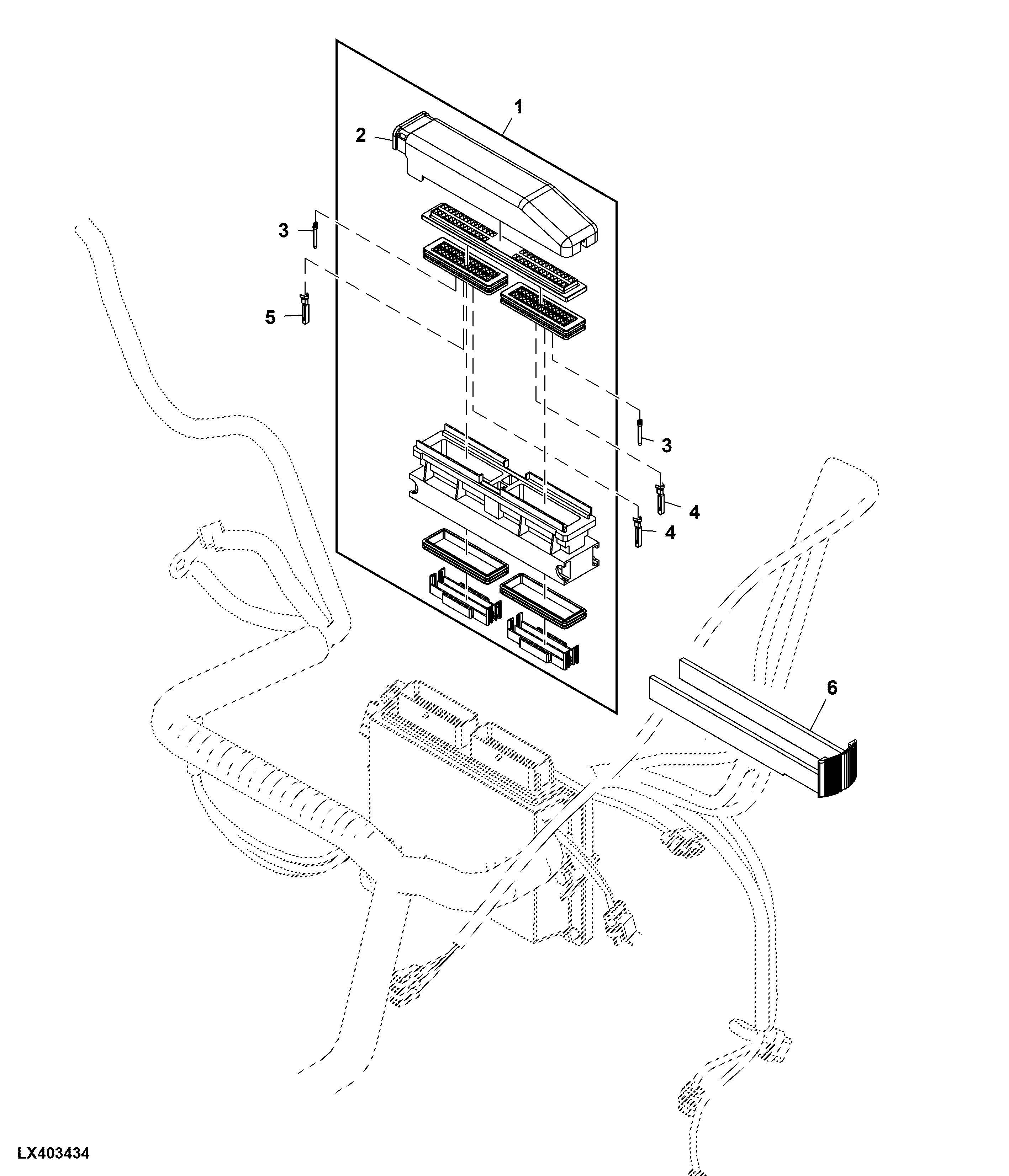 Connectors, Exhaust System, Electrohydraulic Reverser