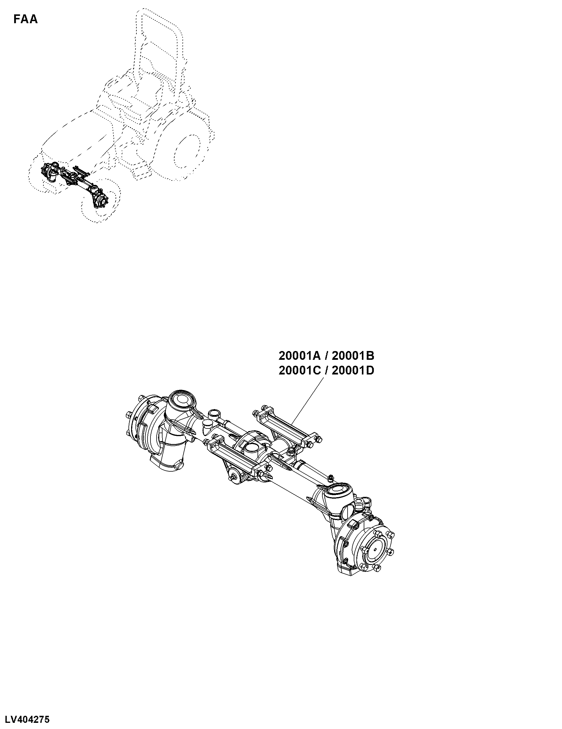 FAA Front Axle Assemblies
