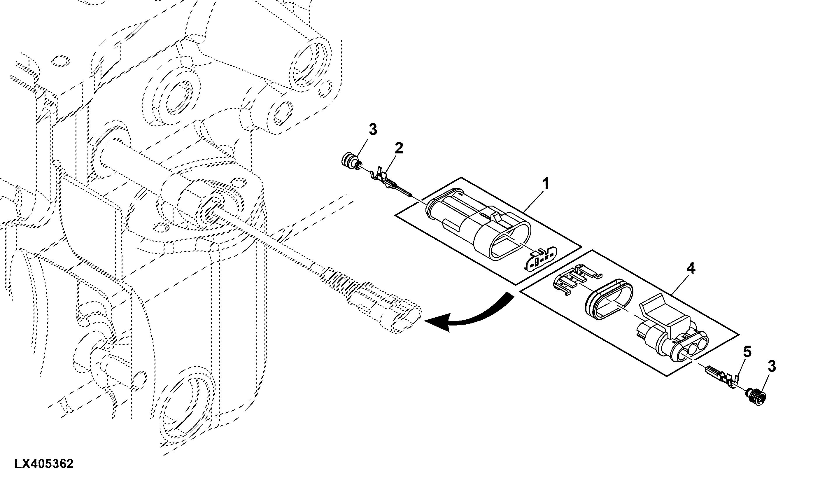Connectors, Transmission, Ground Speed Sensor