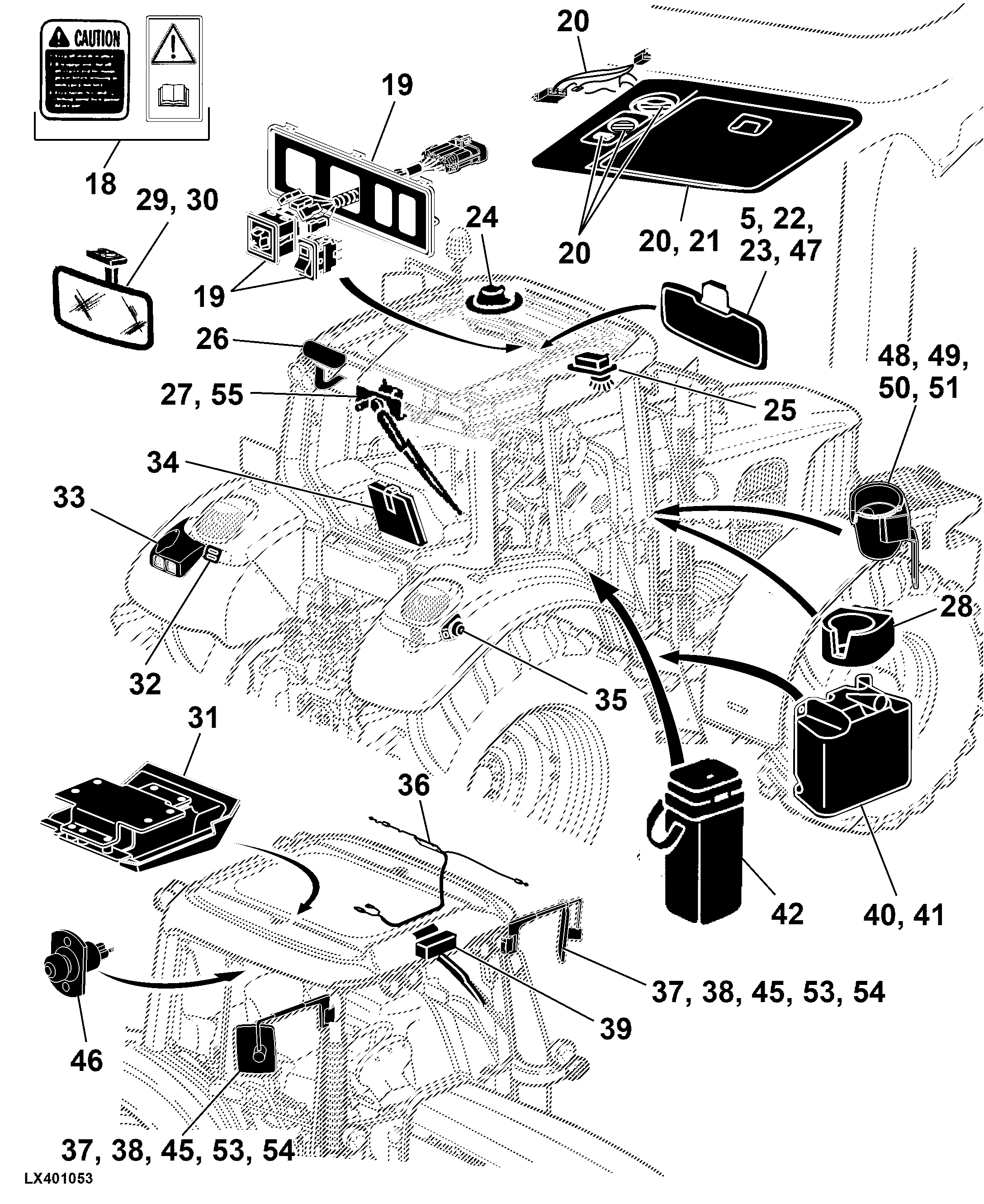 93 Operators Station, Controls And Accessories