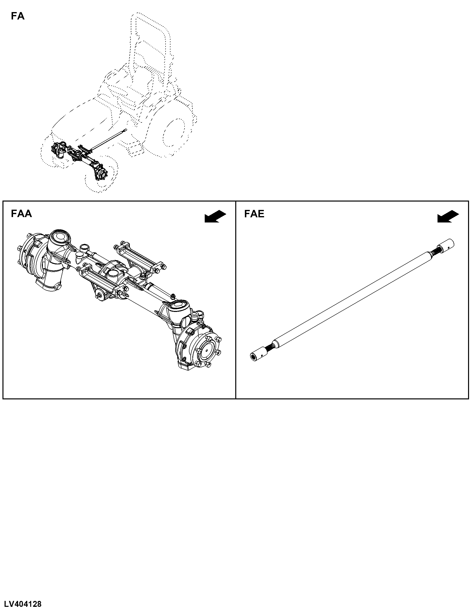 FA Front Axle