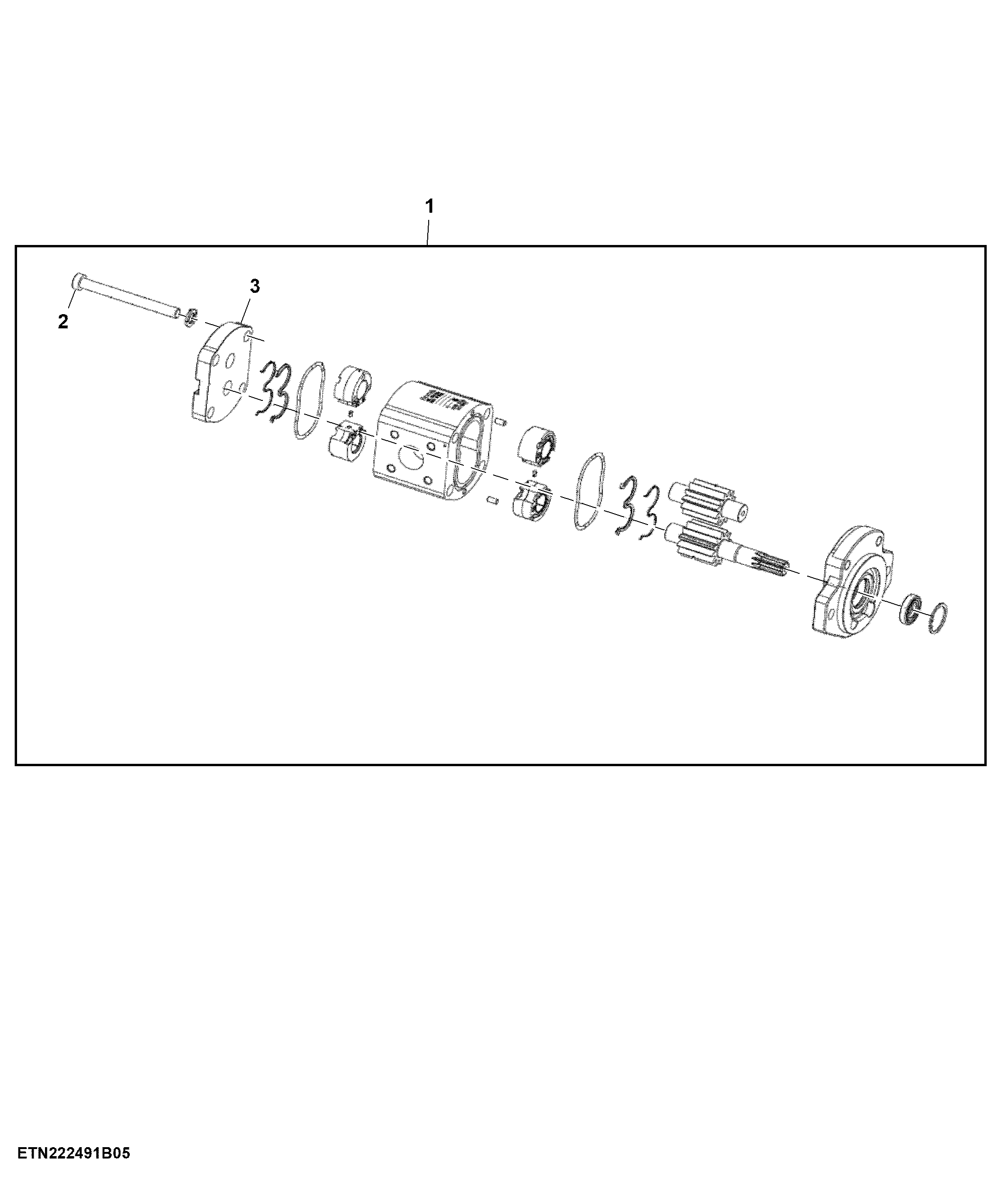 Auxiliary Primary Extractor Pump Components
