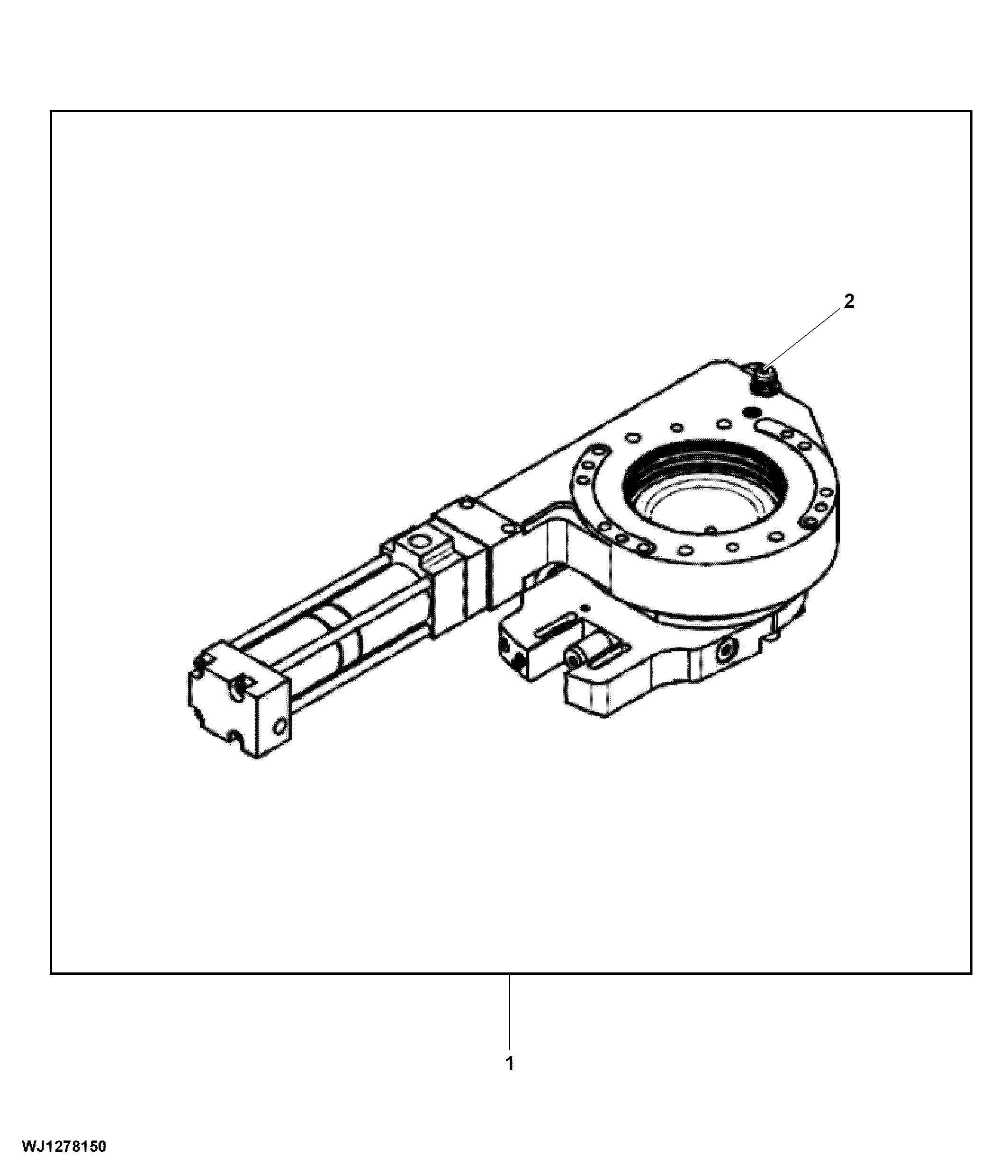 Saw Unit, SuperCut 100S, Without Oil Pump and Hydraulic Motor