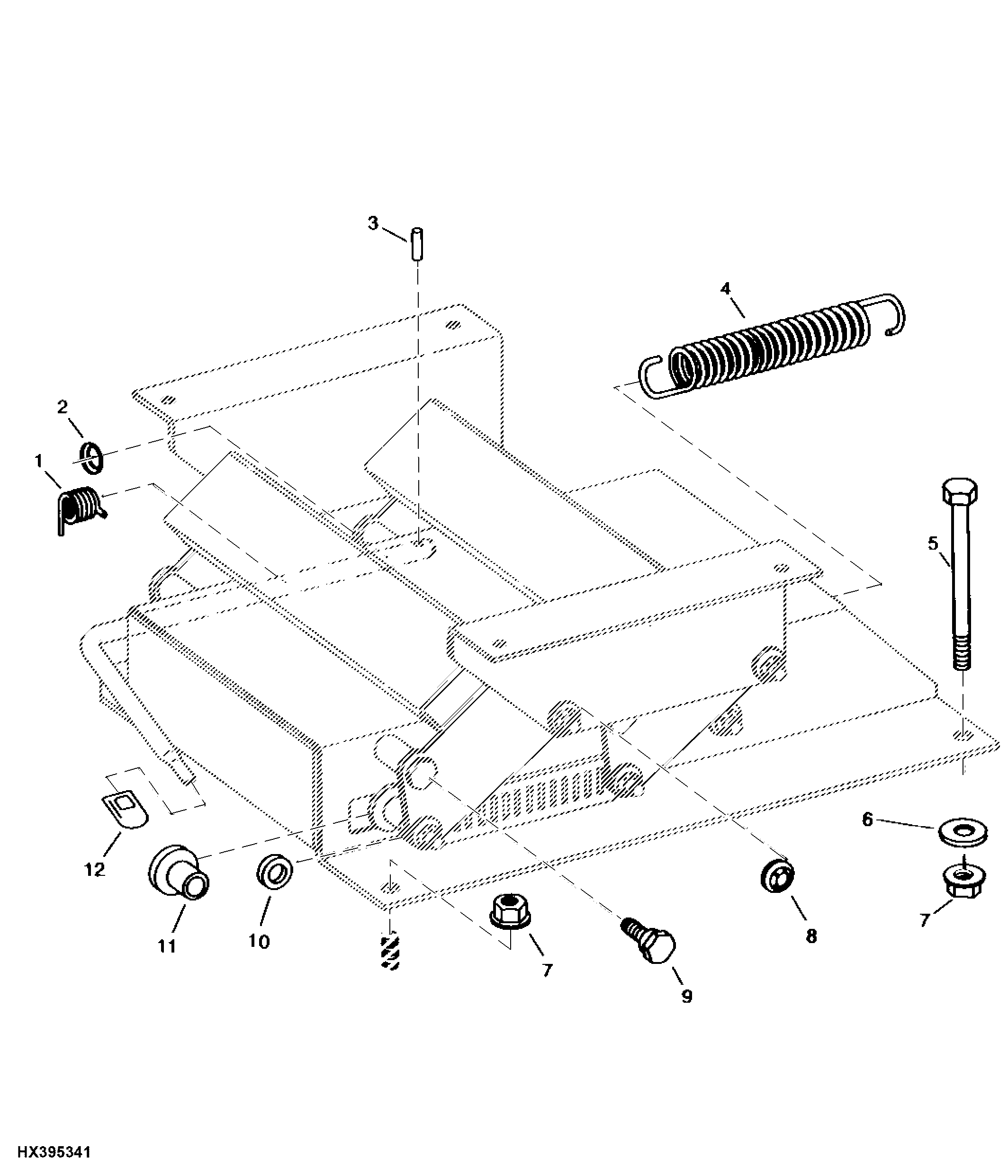CAB SEAT HEIGHT ADJUSTER ( VERTICAL CONTROL )