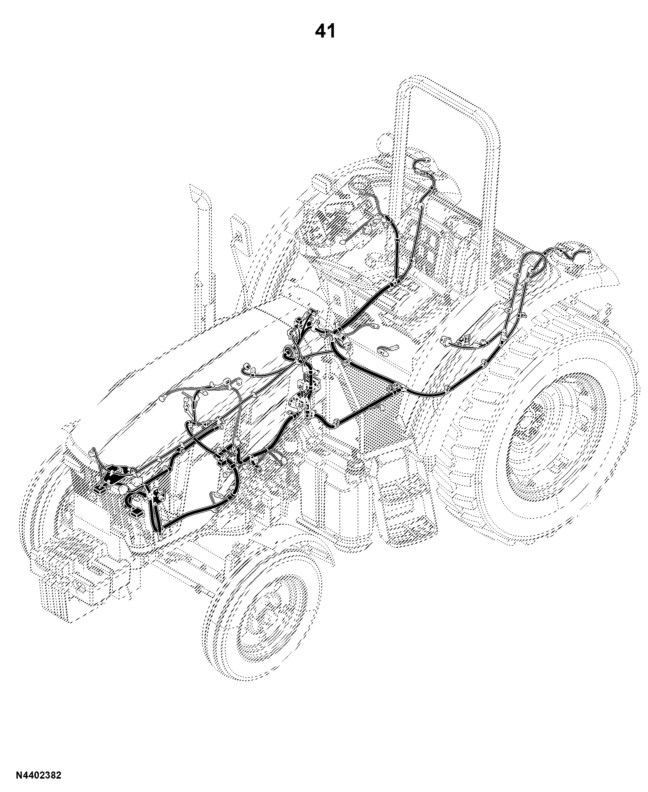 5E-1200 Tractor (PIN: 1N41200EXLA000001- )(China Edition)