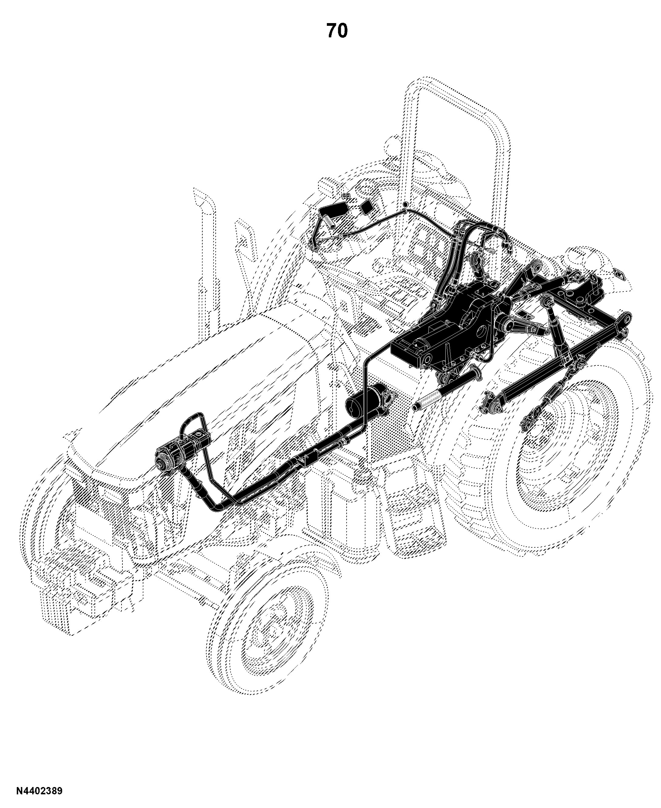 5E-1200 Tractor (PIN: 1N41200EXLA000001- )(China Edition)