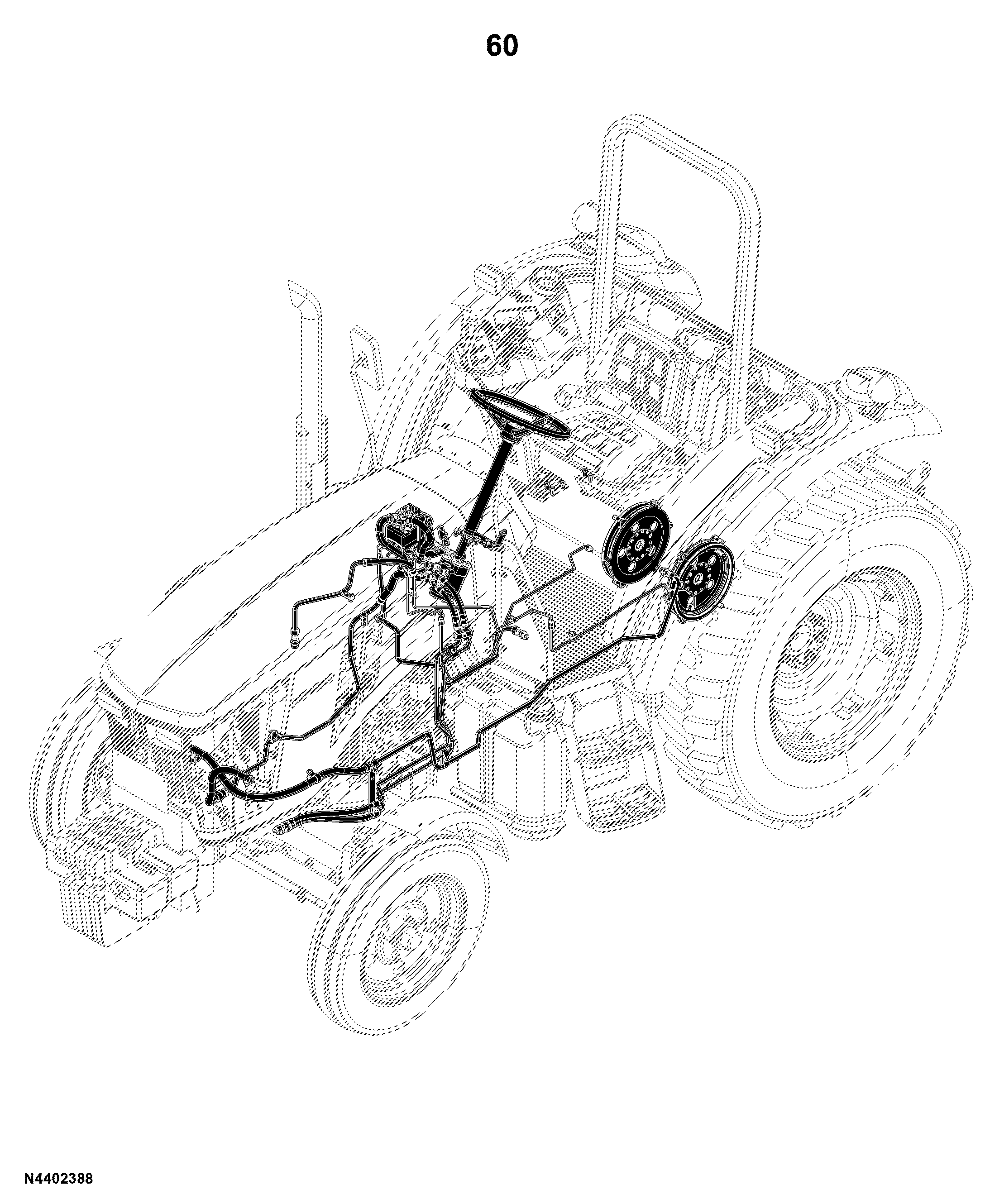5E-1200 Tractor (PIN: 1N41200EXLA000001- )(China Edition)