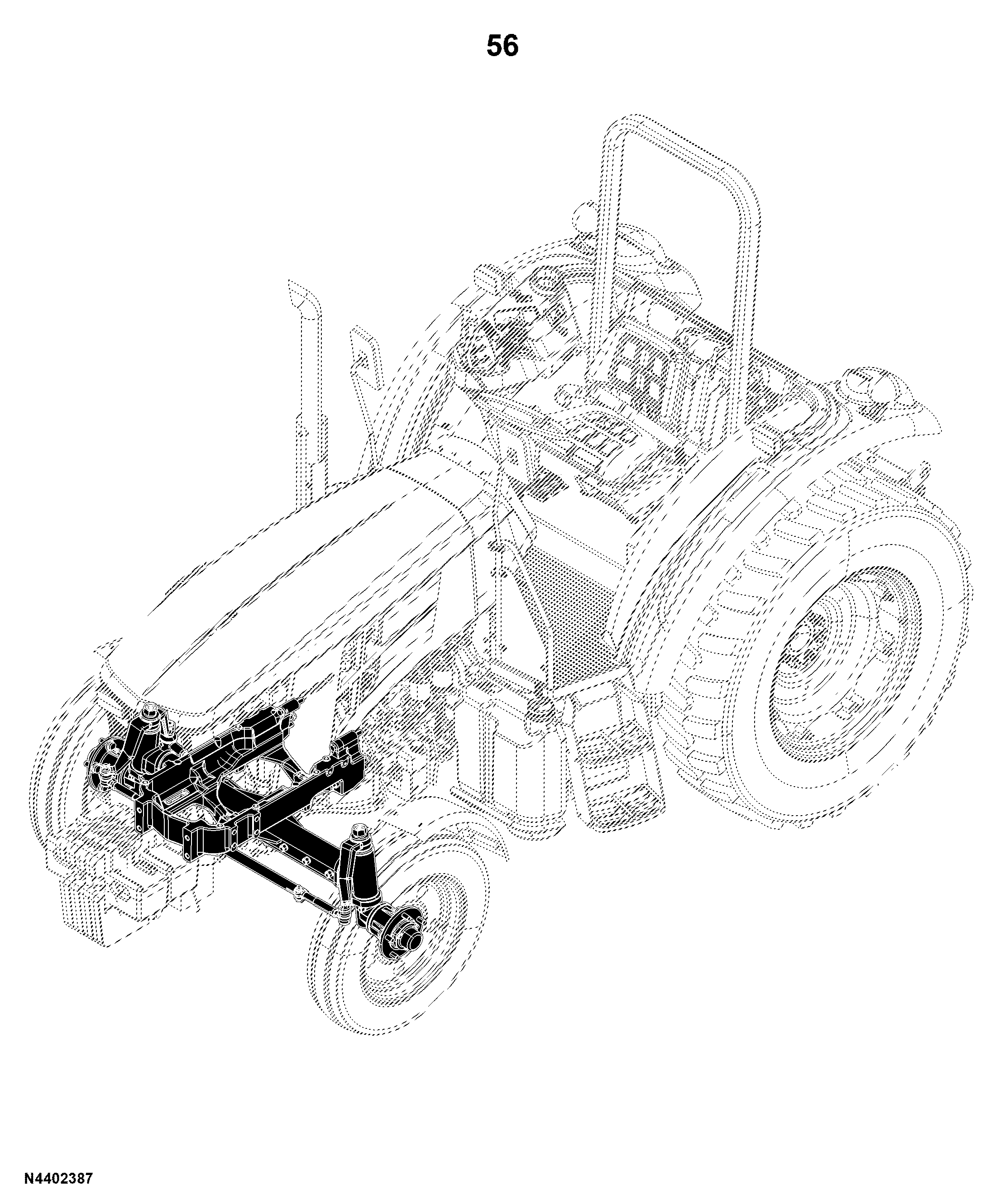 5E-1200 Tractor (PIN: 1N41200EXLA000001- )(China Edition)