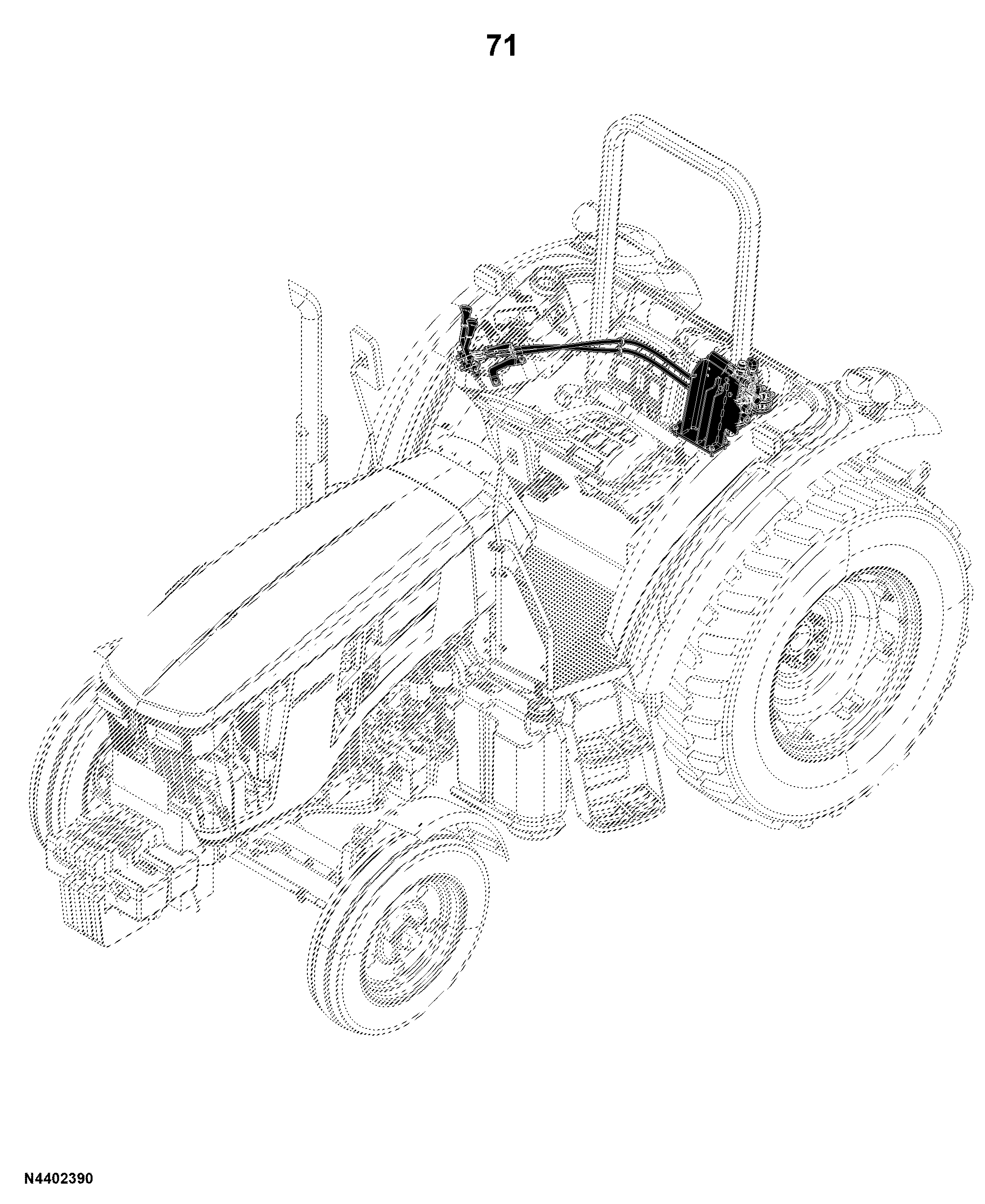 5E-1200 Tractor (PIN: 1N41200EXLA000001- )(China Edition)